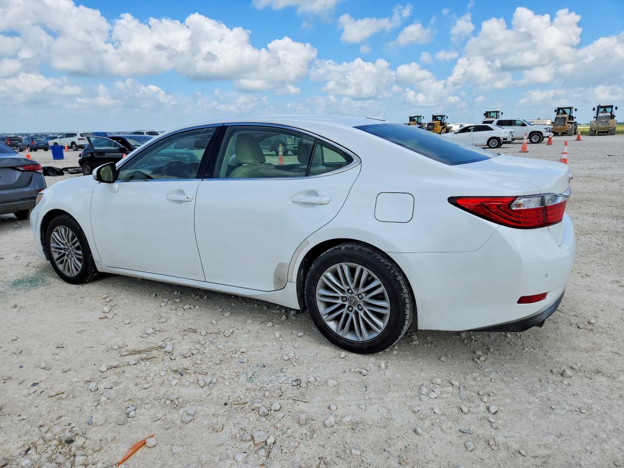 2014 Lexus Es 350 White vin: JTHBK1GG9E2132468