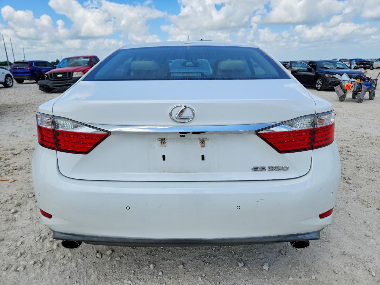 2014 Lexus Es 350 White vin: JTHBK1GG9E2132468