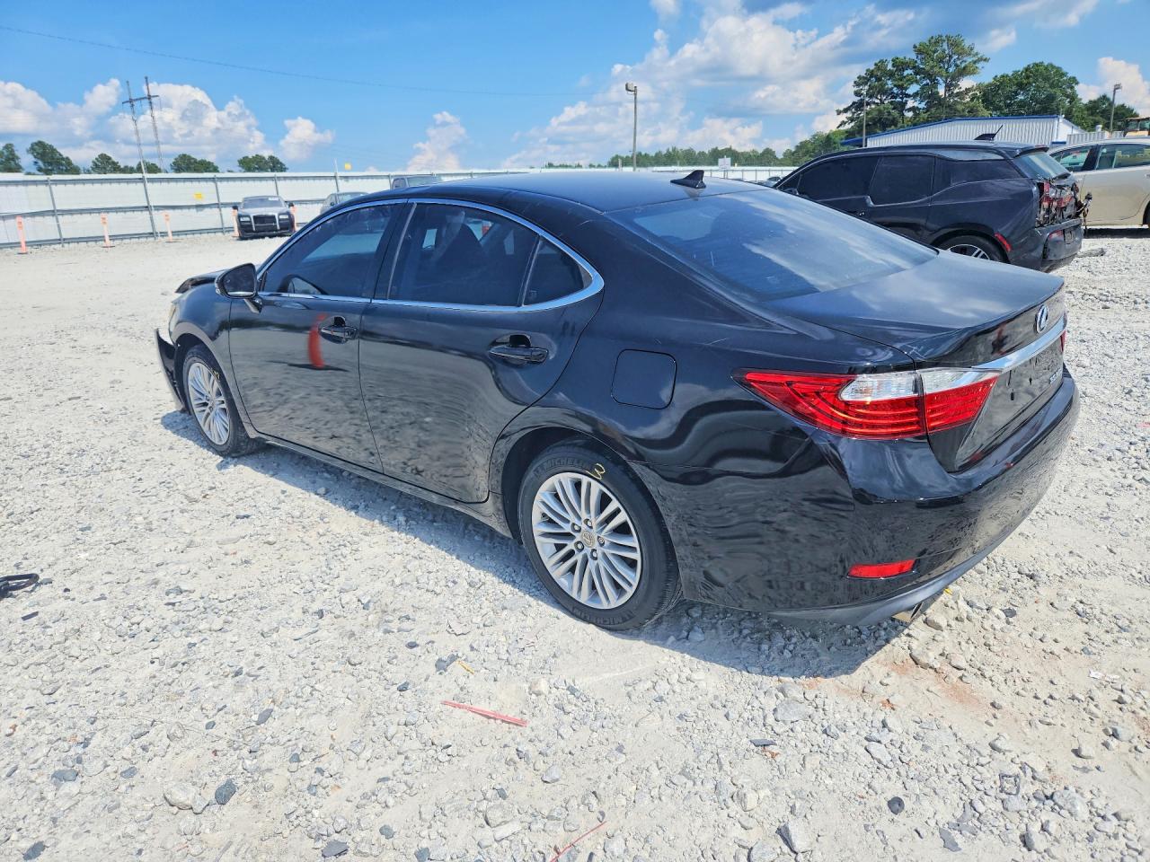 2014 Lexus Es 350 Черный vin: JTHBK1GG9E2132776