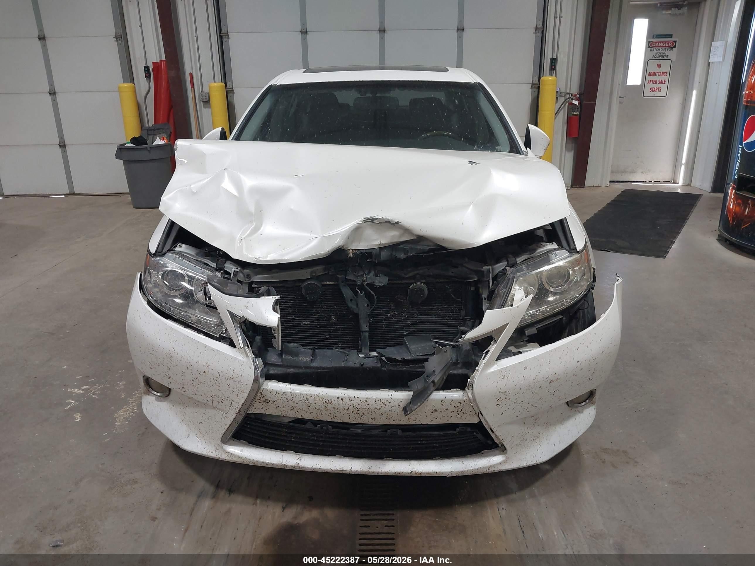 2014 Lexus Es 350   Белый vin: JTHBK1GG9E2136455