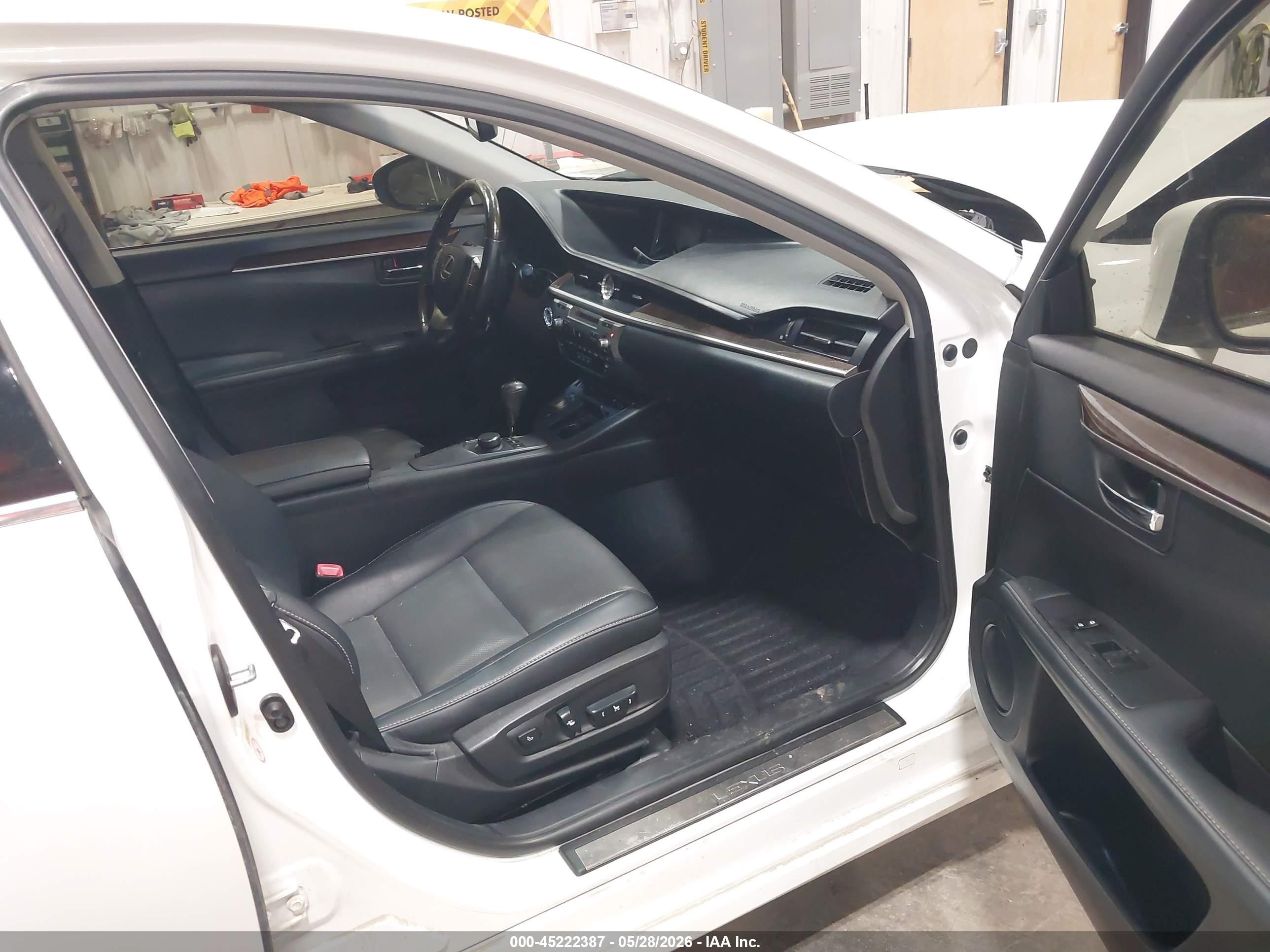 2014 Lexus Es 350   Белый vin: JTHBK1GG9E2136455