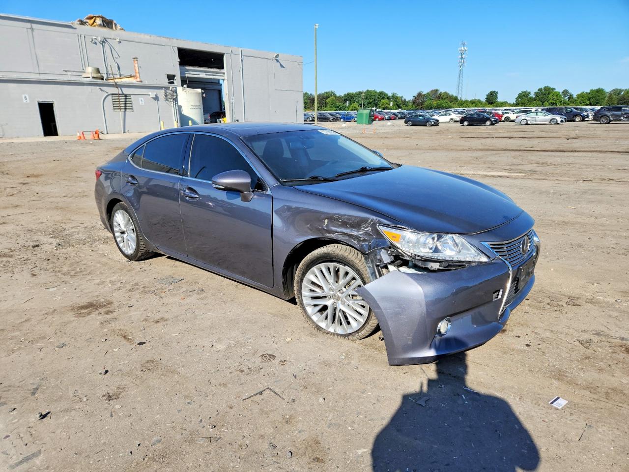 2014 Lexus Es 350 Gray vin: JTHBK1GG9E2139324