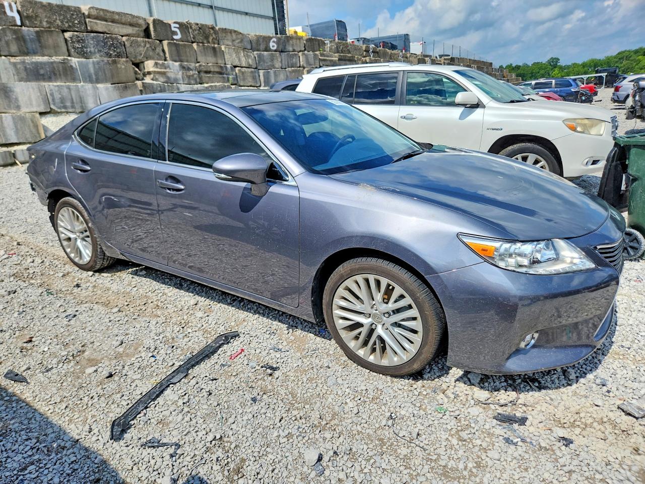 2014 Lexus Es 350 Gray vin: JTHBK1GG9E2143549