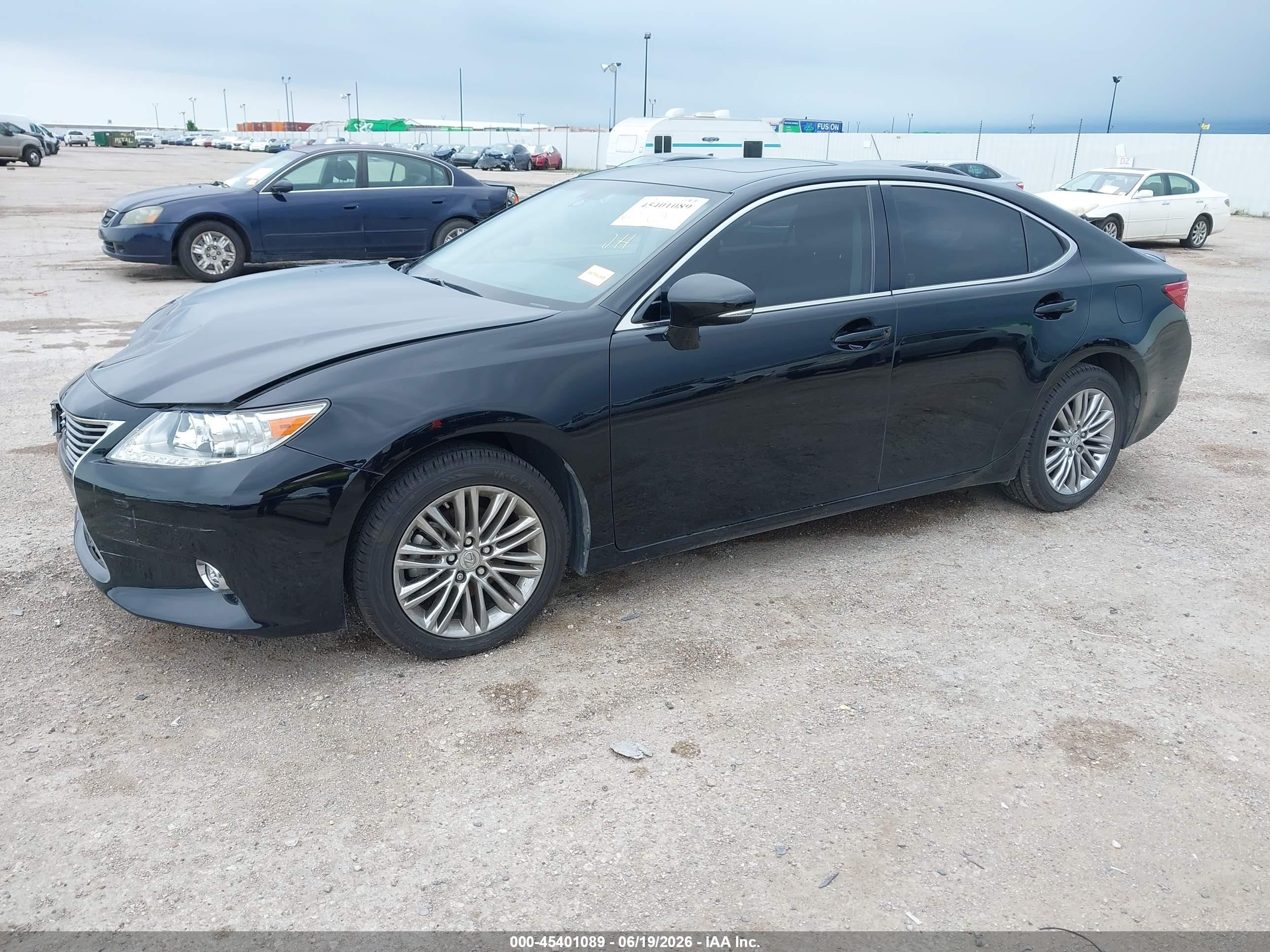 2014 Lexus Es 350   Black vin: JTHBK1GG9E2146399
