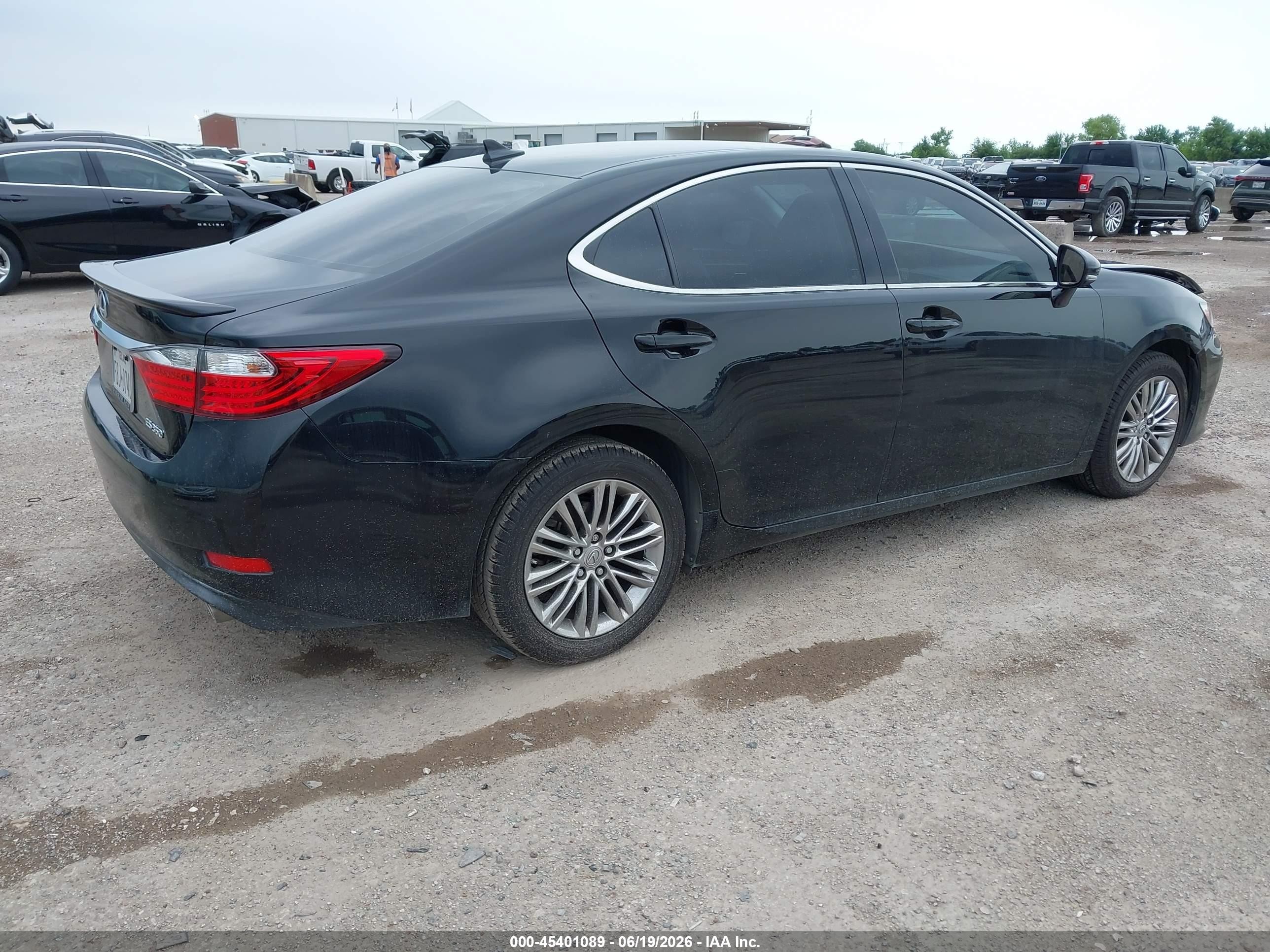 2014 Lexus Es 350   Black vin: JTHBK1GG9E2146399