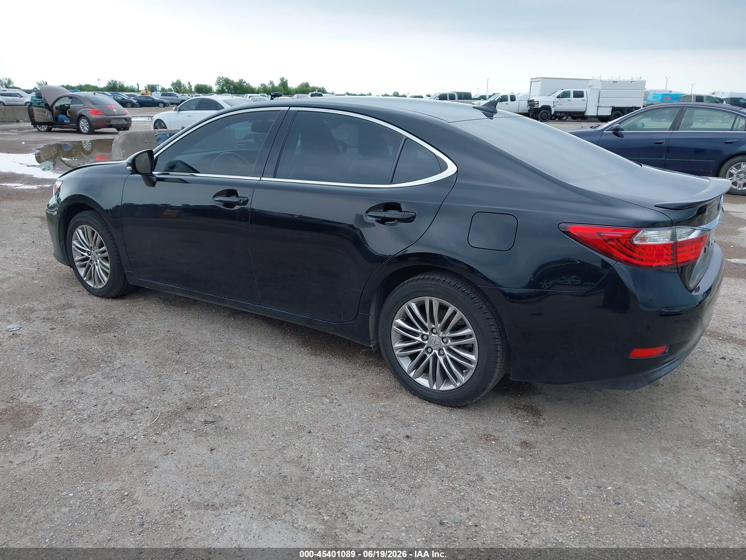 2014 Lexus Es 350   Black vin: JTHBK1GG9E2146399