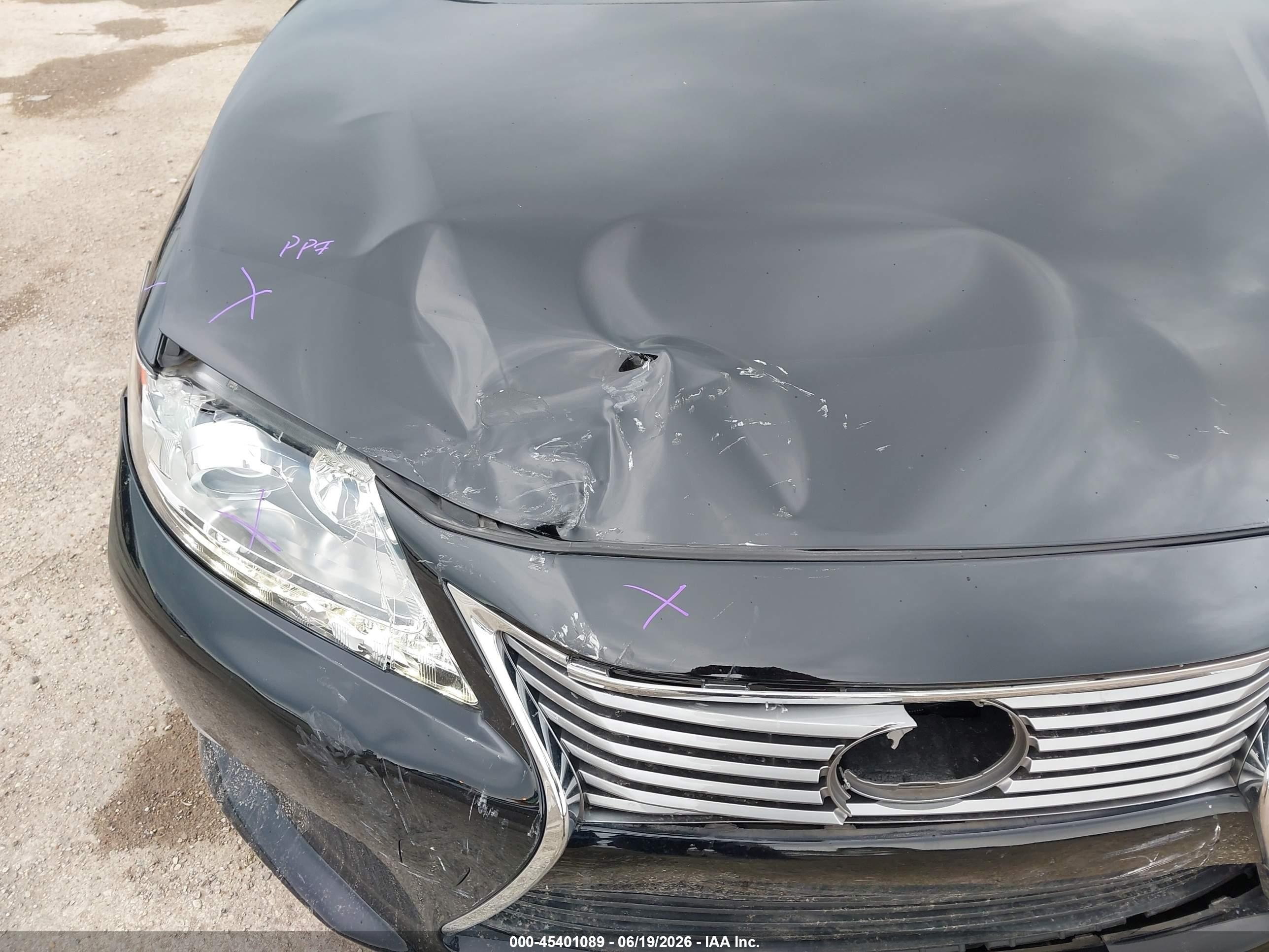 2014 Lexus Es 350   Black vin: JTHBK1GG9E2146399