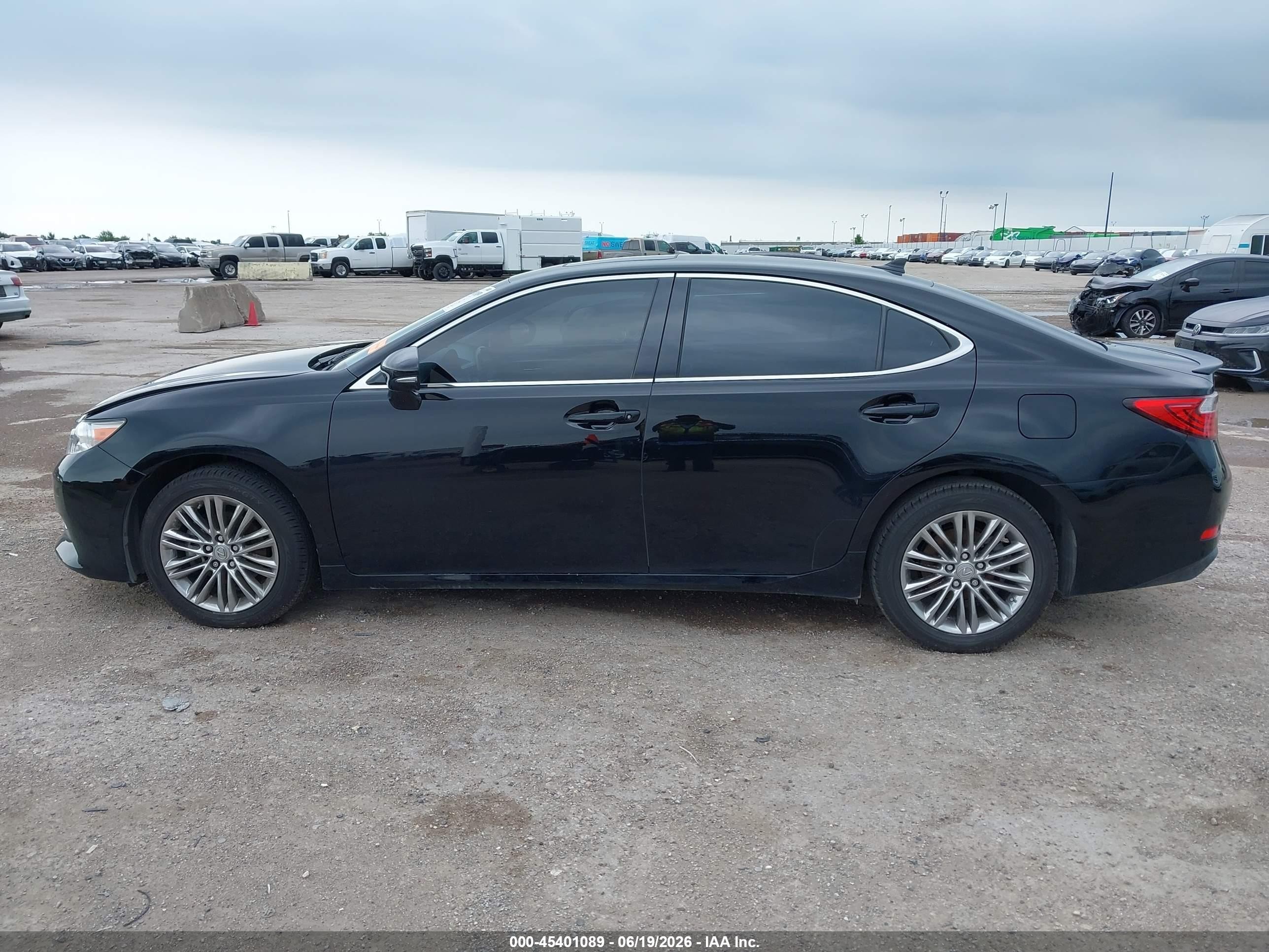 2014 Lexus Es 350   Black vin: JTHBK1GG9E2146399