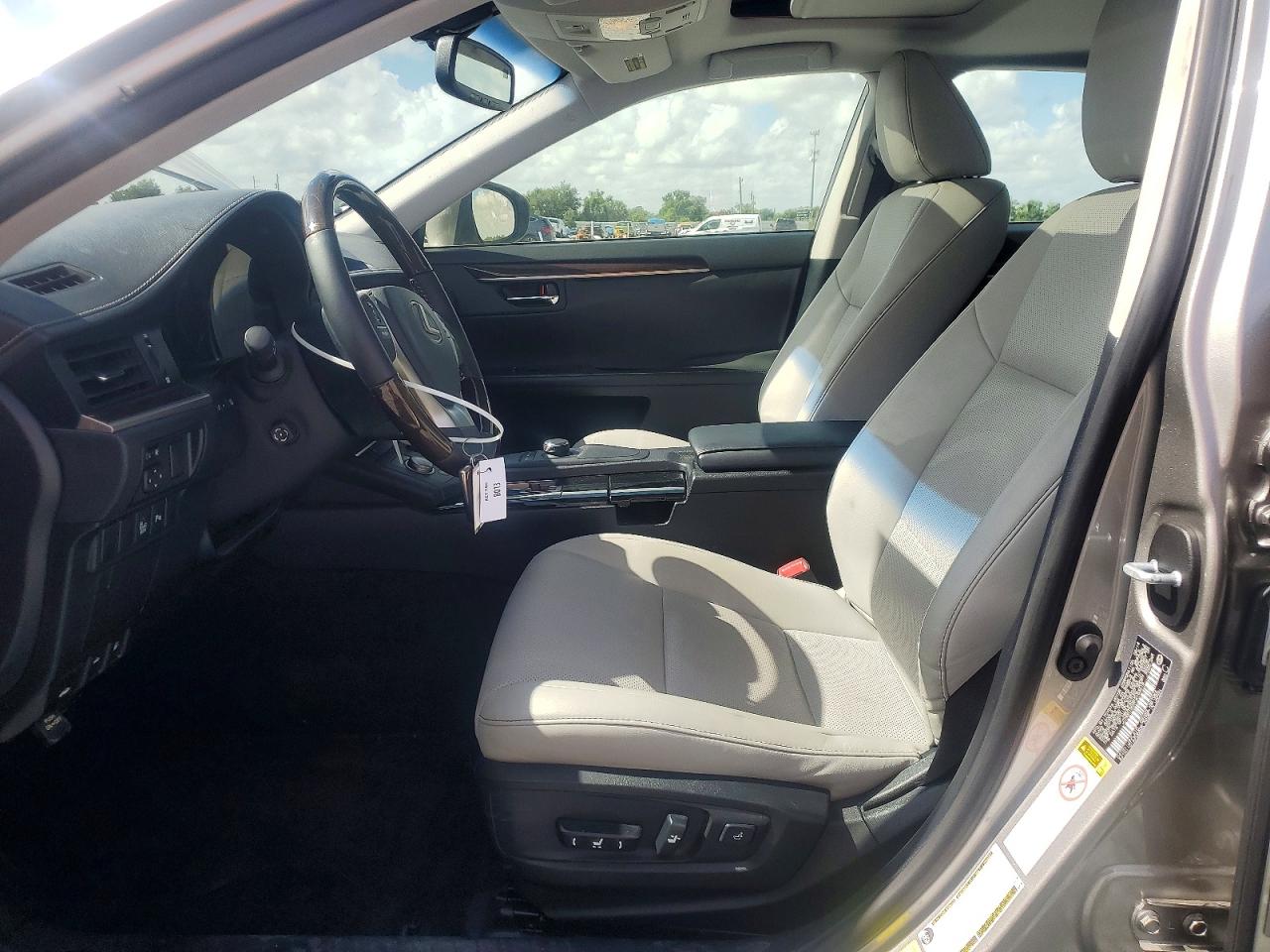 2015 Lexus Es 350 Base Silver vin: JTHBK1GG9F2153418