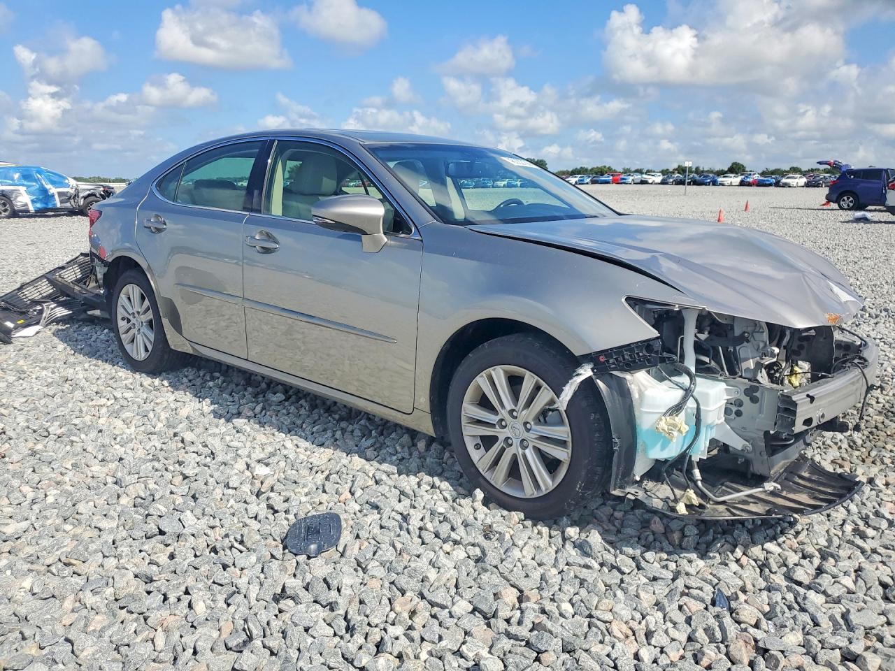 2015 Lexus Es 350 Base Silver vin: JTHBK1GG9F2153418