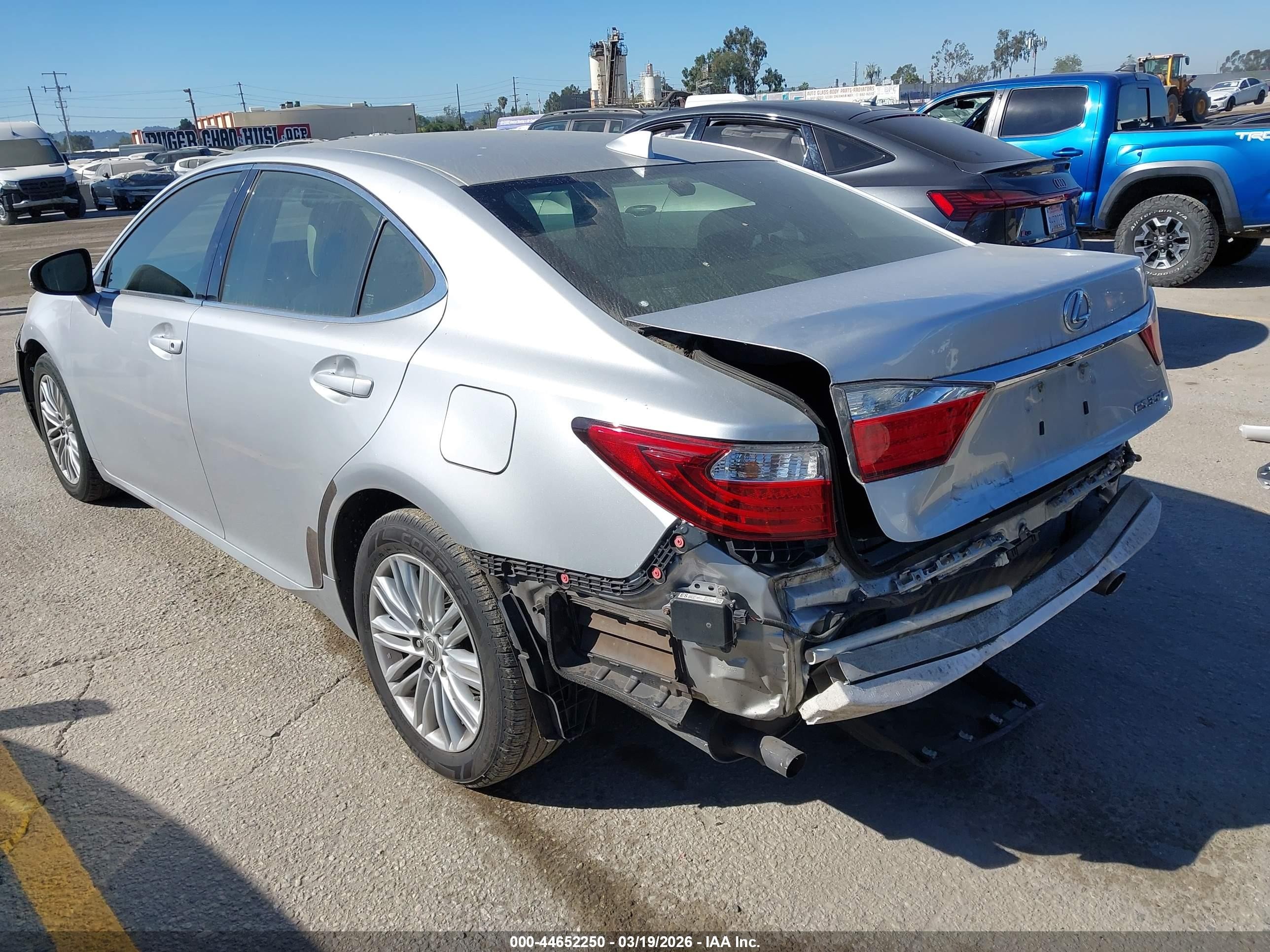 2015 Lexus Es 350   Silver vin: JTHBK1GG9F2154830