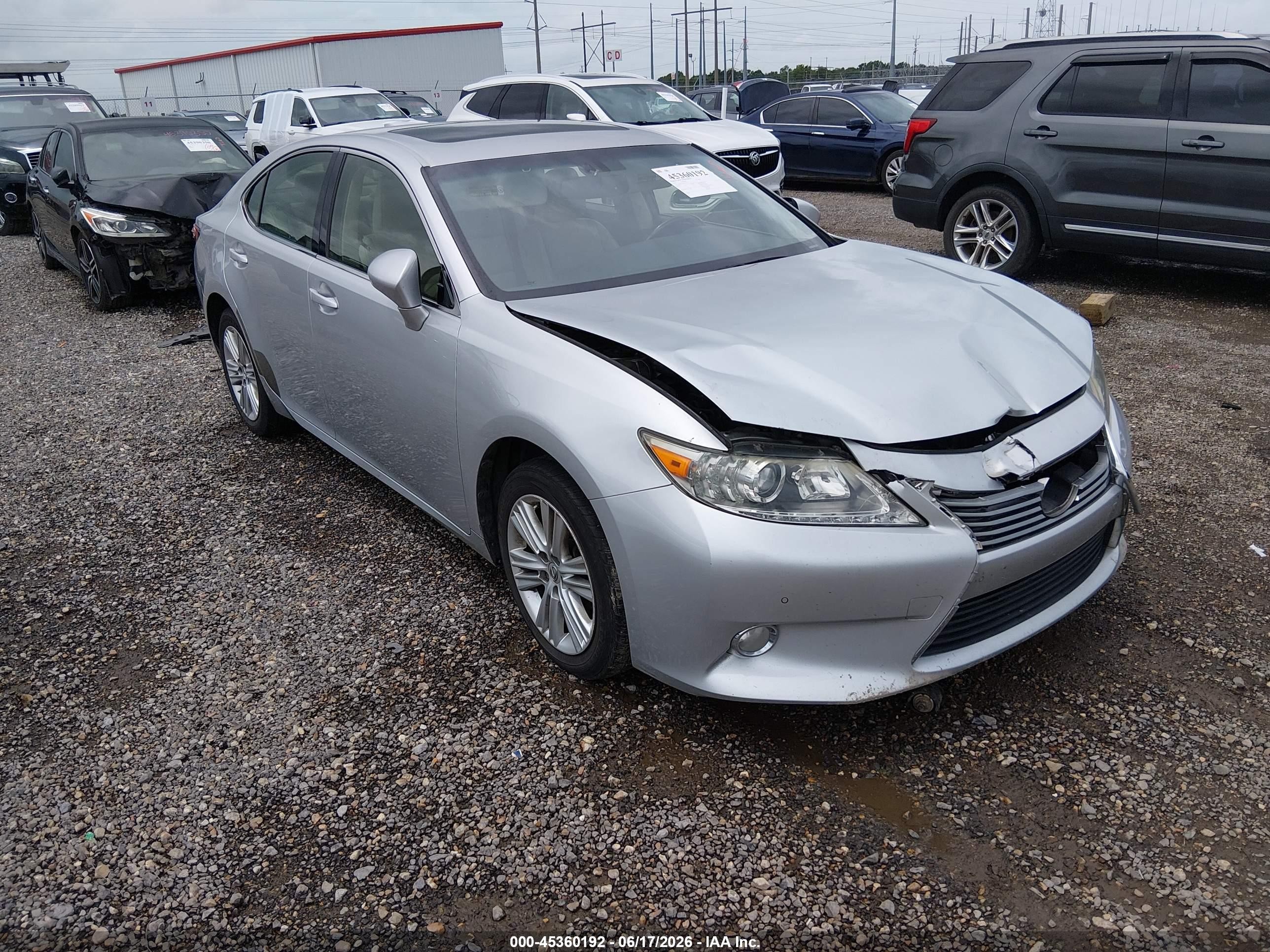 2015 Lexus Es 350 Gray vin: JTHBK1GG9F2157551