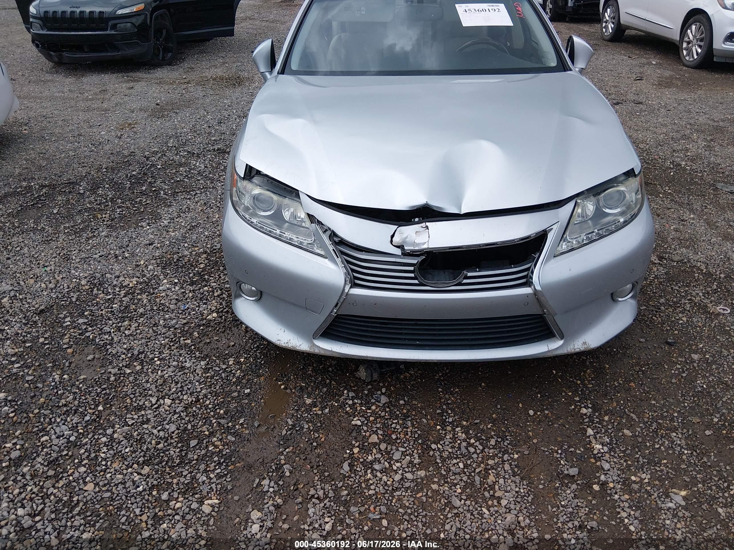 2015 Lexus Es 350 Gray vin: JTHBK1GG9F2157551