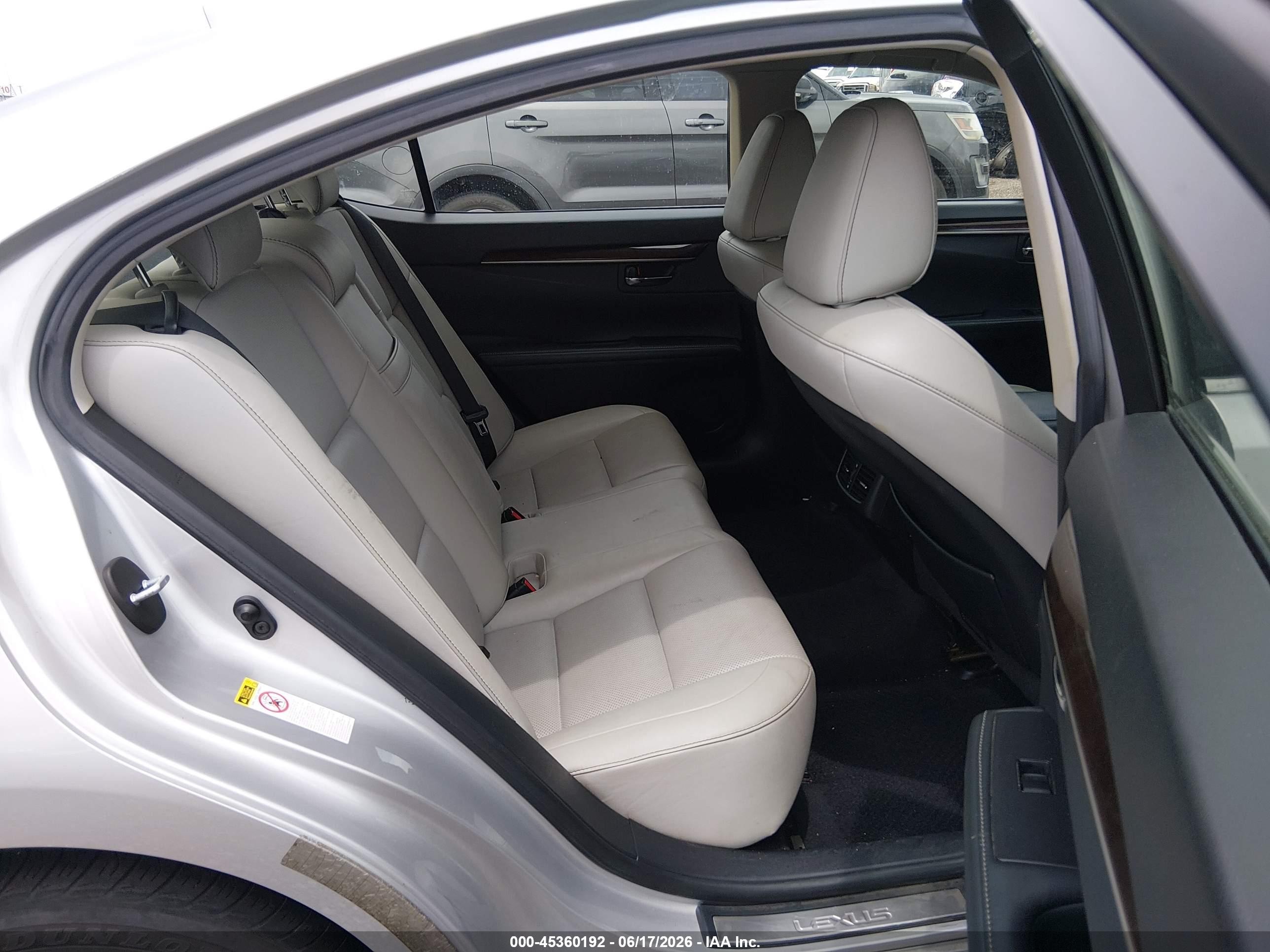 2015 Lexus Es 350 Gray vin: JTHBK1GG9F2157551
