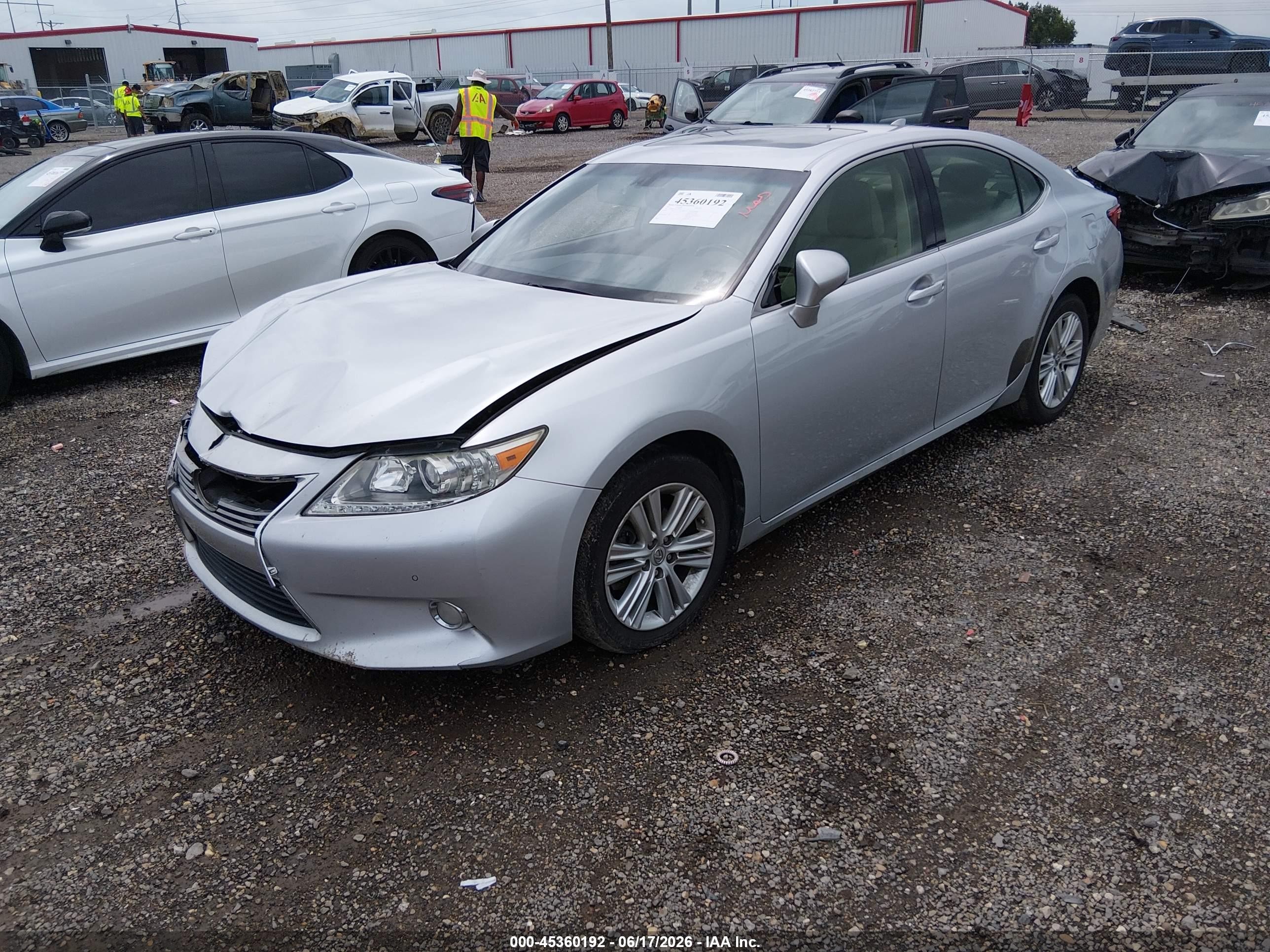 2015 Lexus Es 350 Gray vin: JTHBK1GG9F2157551