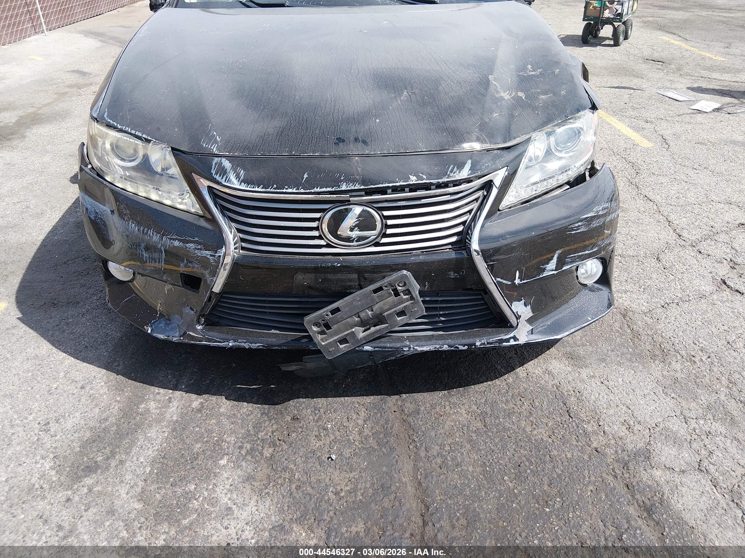 2015 Lexus Es 350   Black vin: JTHBK1GG9F2158974