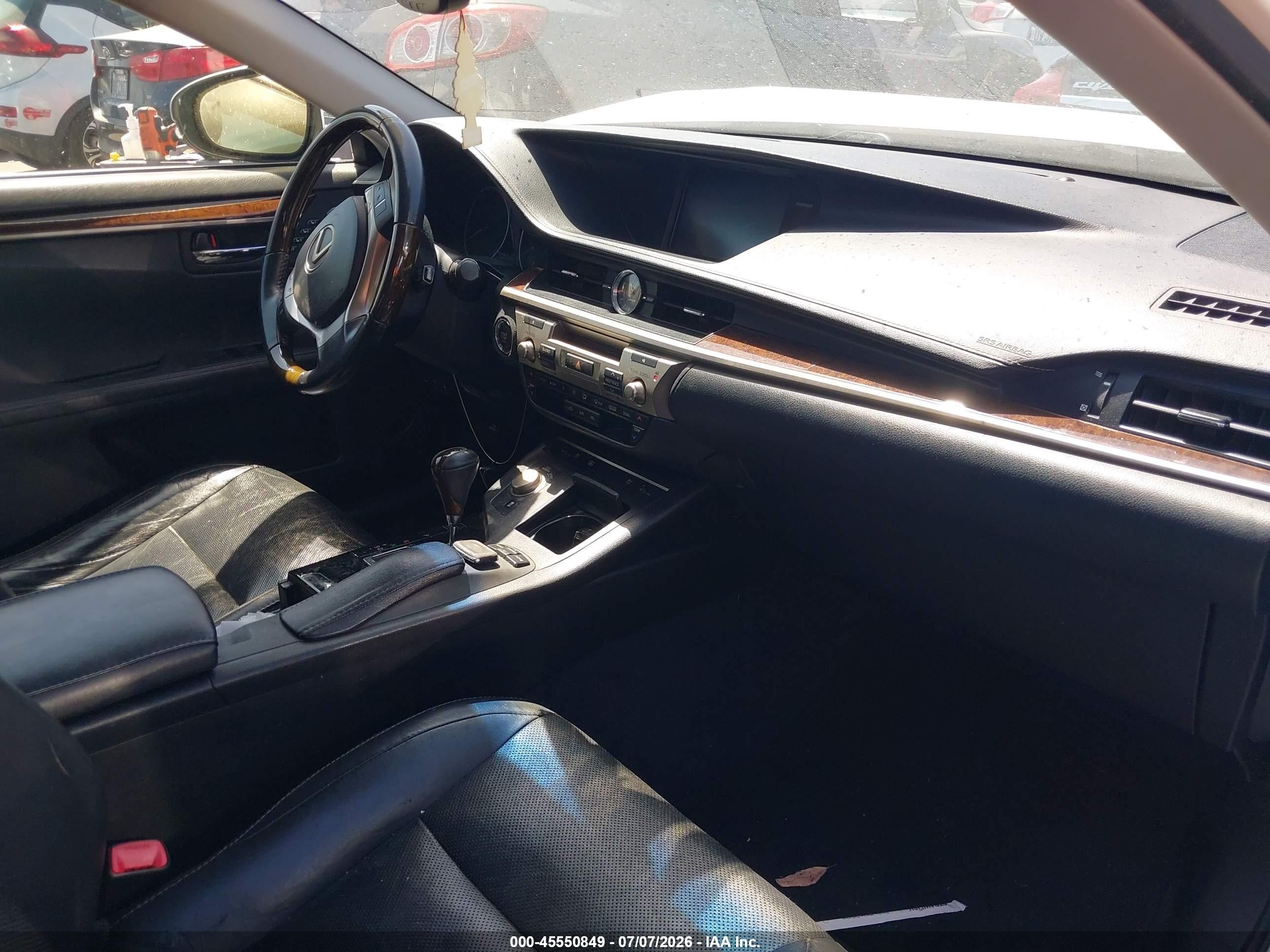 2015 Lexus Es 350 White vin: JTHBK1GG9F2164208
