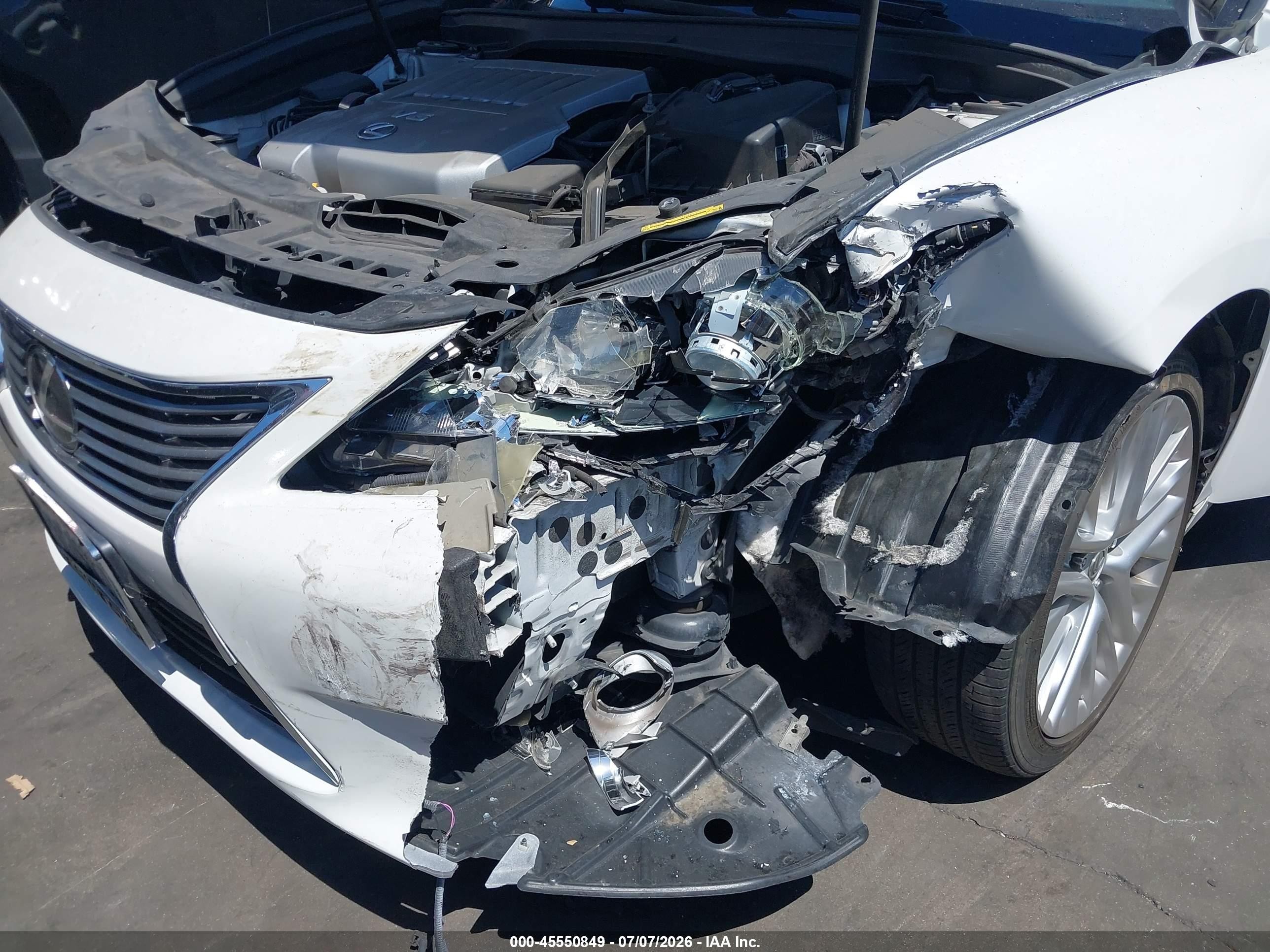 2015 Lexus Es 350 White vin: JTHBK1GG9F2164208