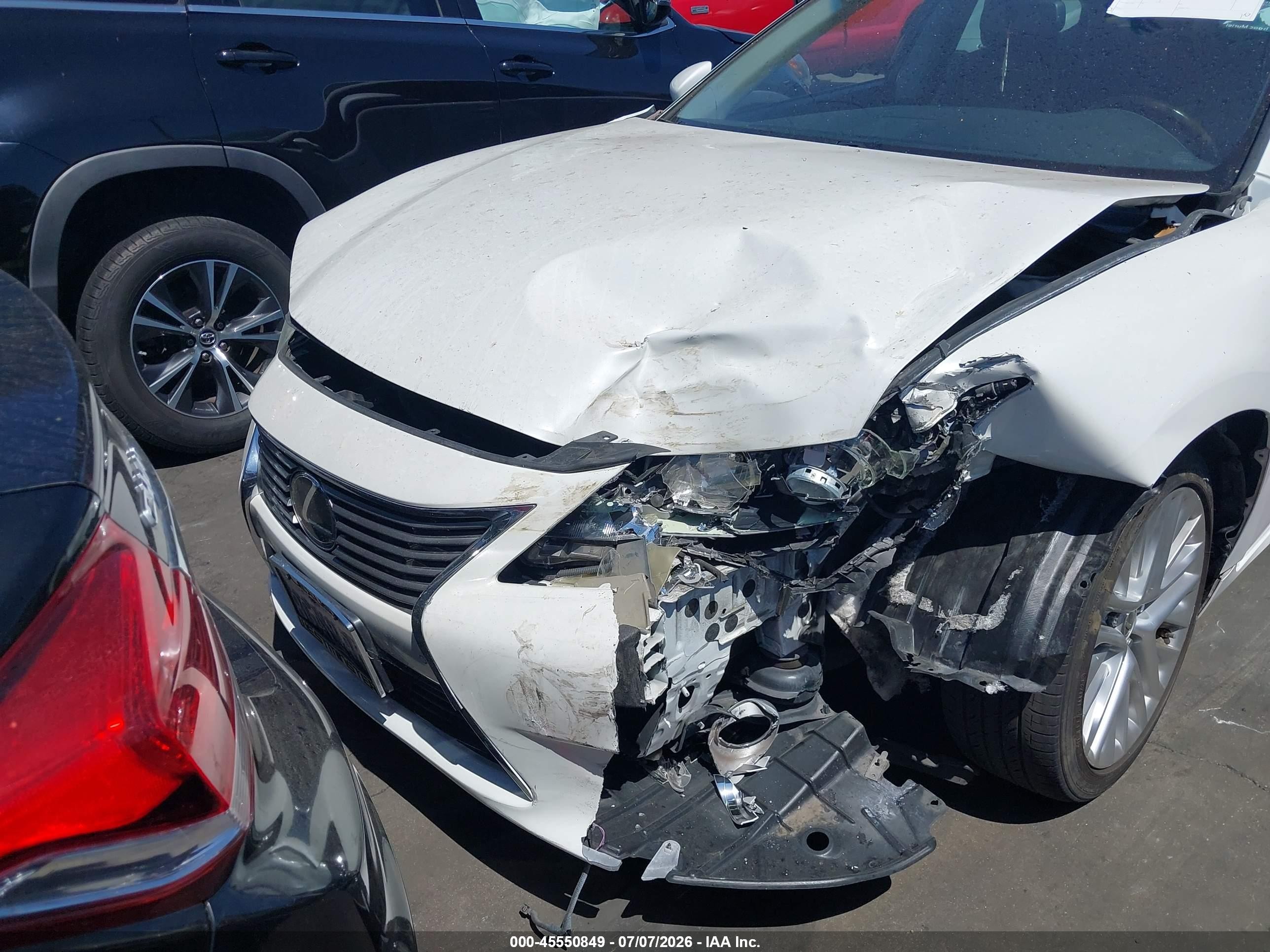 2015 Lexus Es 350 White vin: JTHBK1GG9F2164208