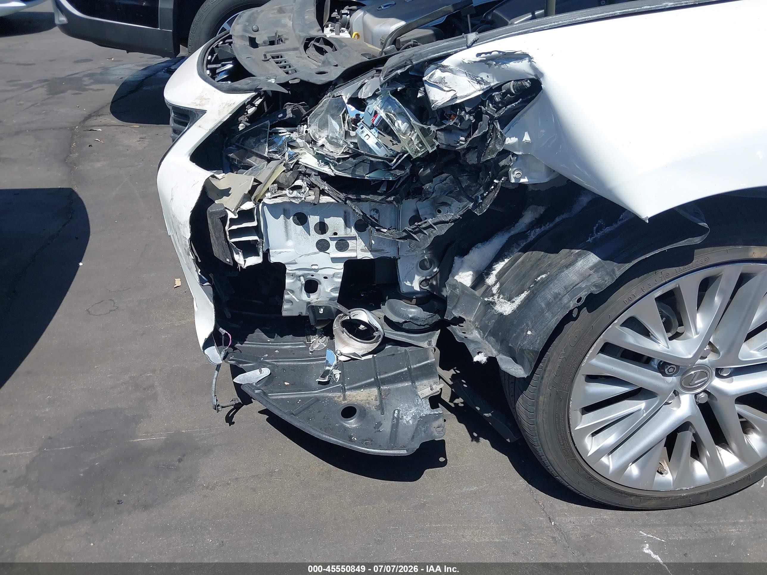 2015 Lexus Es 350 White vin: JTHBK1GG9F2164208