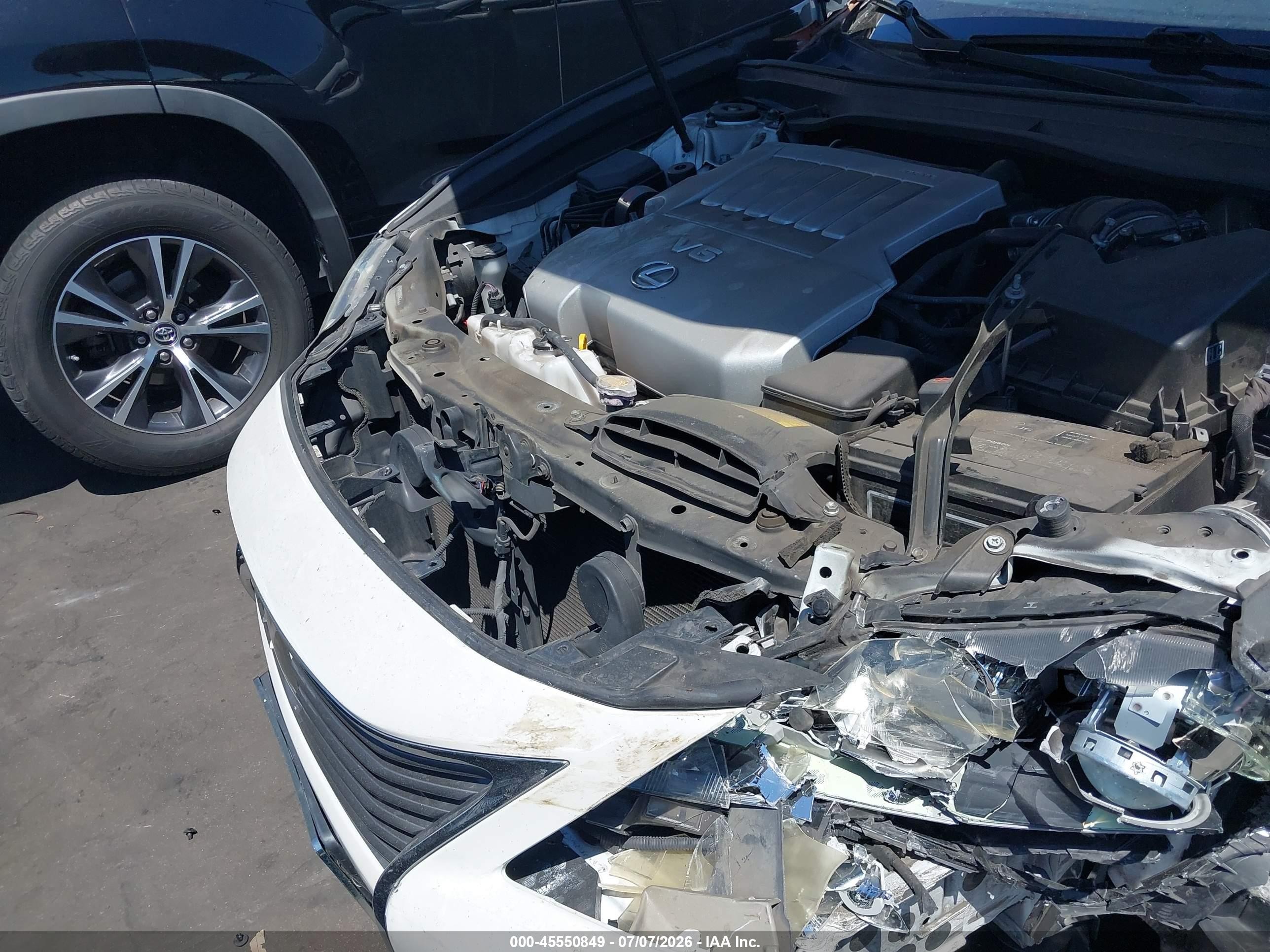 2015 Lexus Es 350 White vin: JTHBK1GG9F2164208