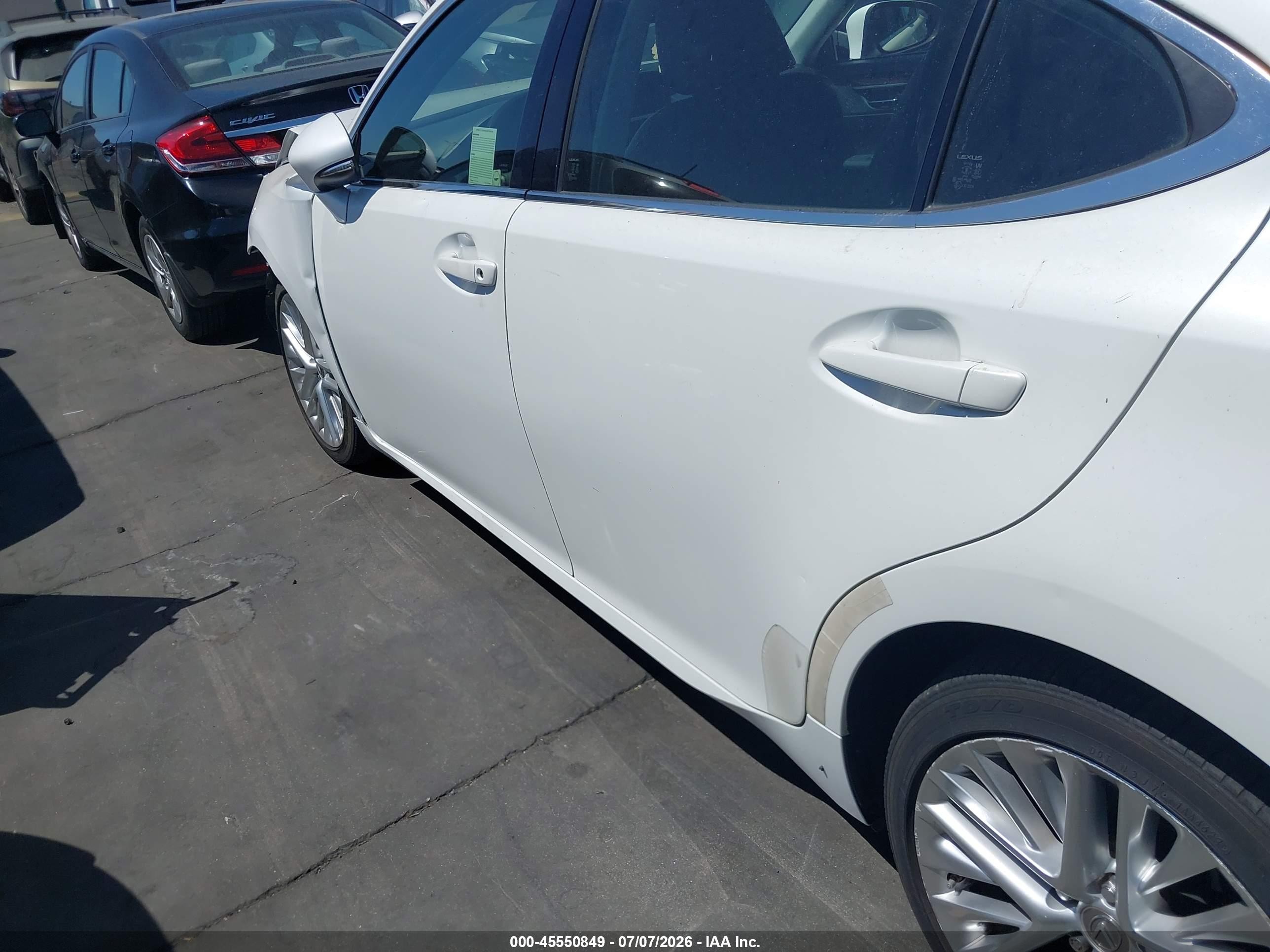 2015 Lexus Es 350 White vin: JTHBK1GG9F2164208