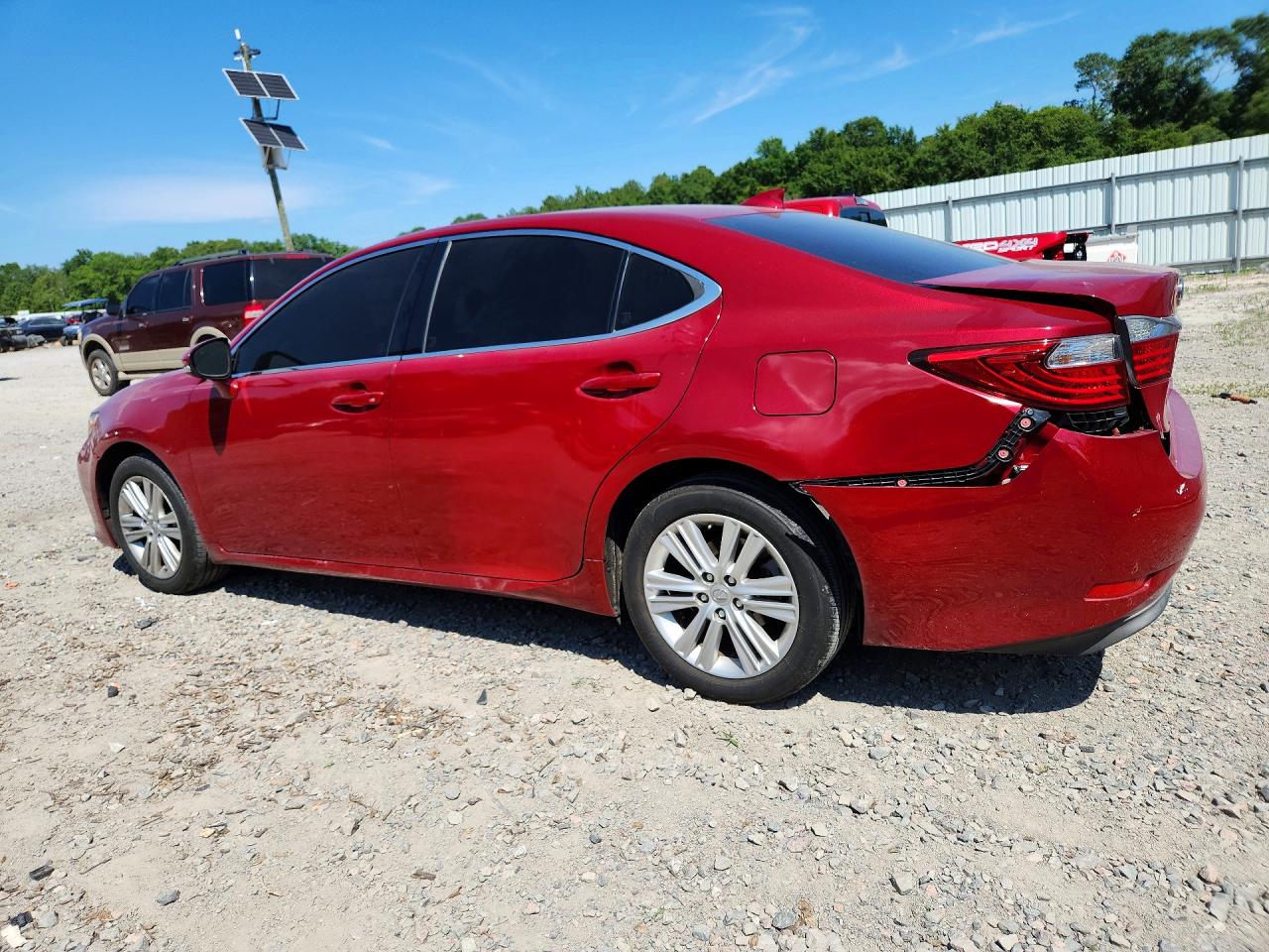 2015 Lexus Es 350 Red vin: JTHBK1GG9F2165391