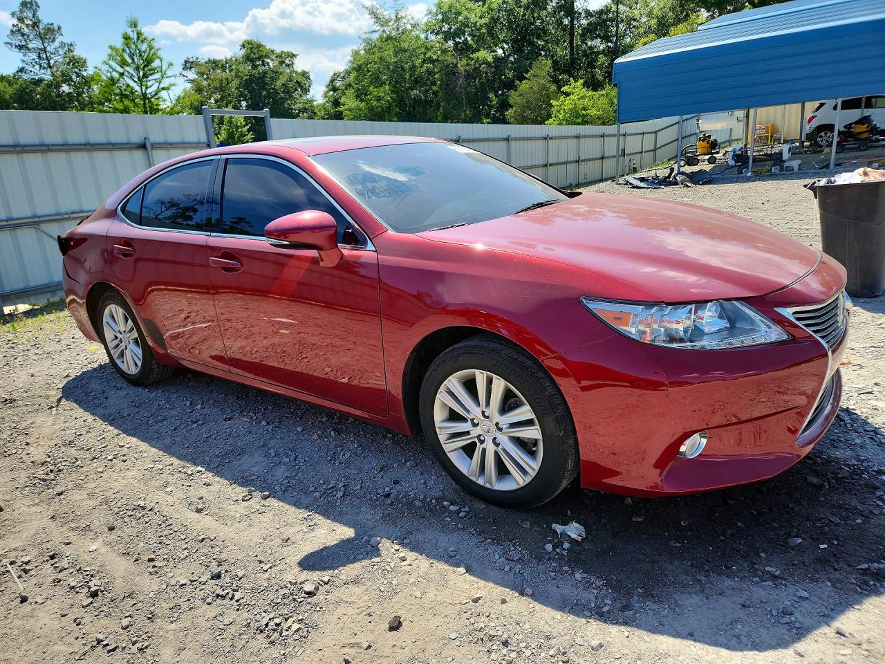 2015 Lexus Es 350 Red vin: JTHBK1GG9F2165391