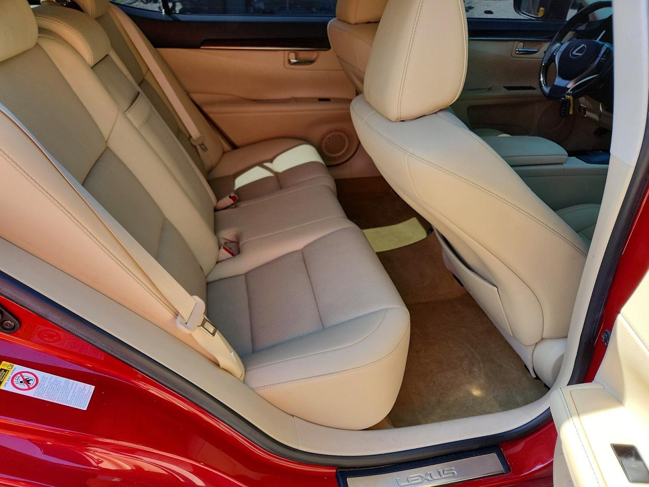 2015 Lexus Es 350 Red vin: JTHBK1GG9F2165391
