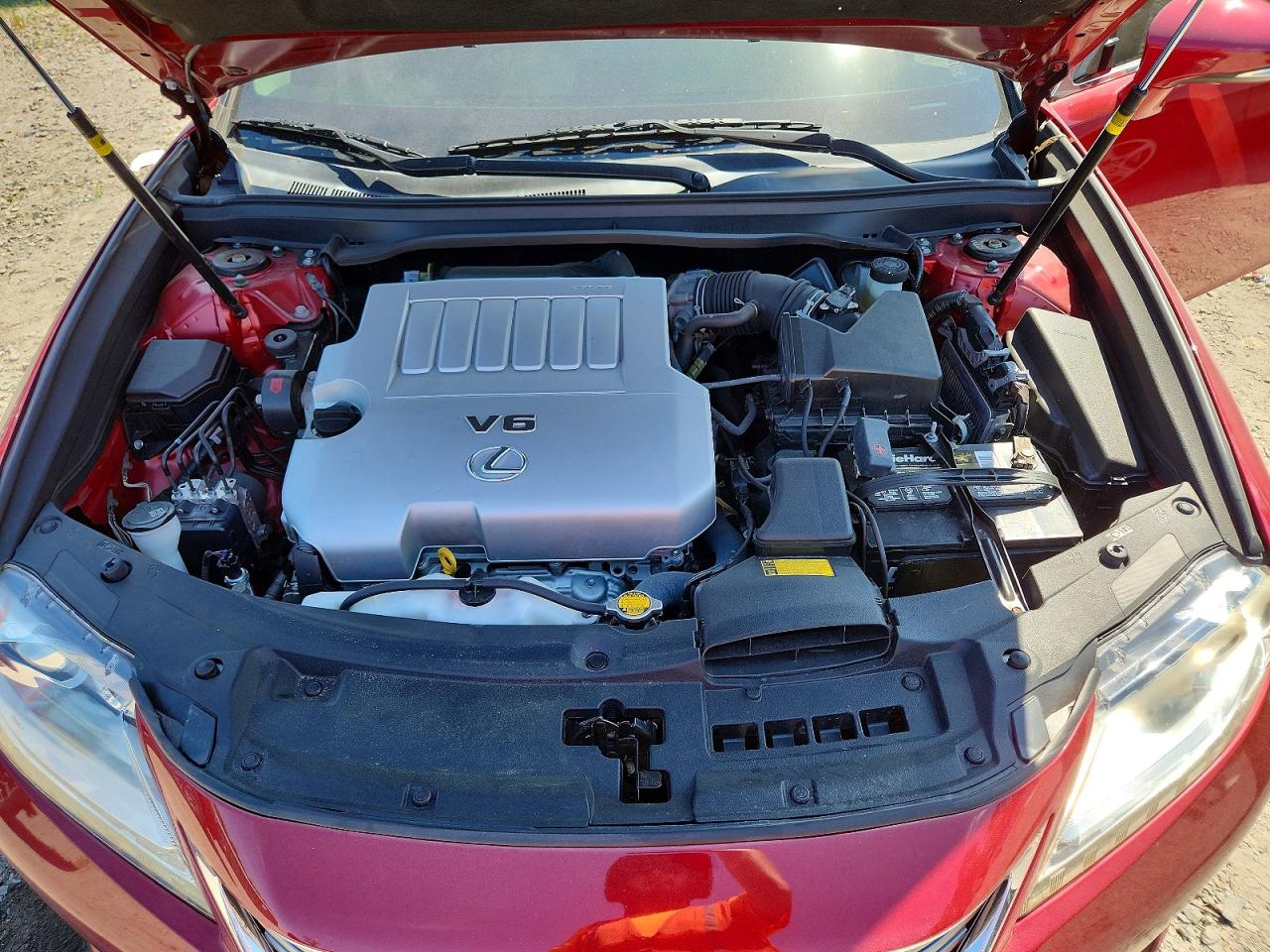 2015 Lexus Es 350 Red vin: JTHBK1GG9F2165391