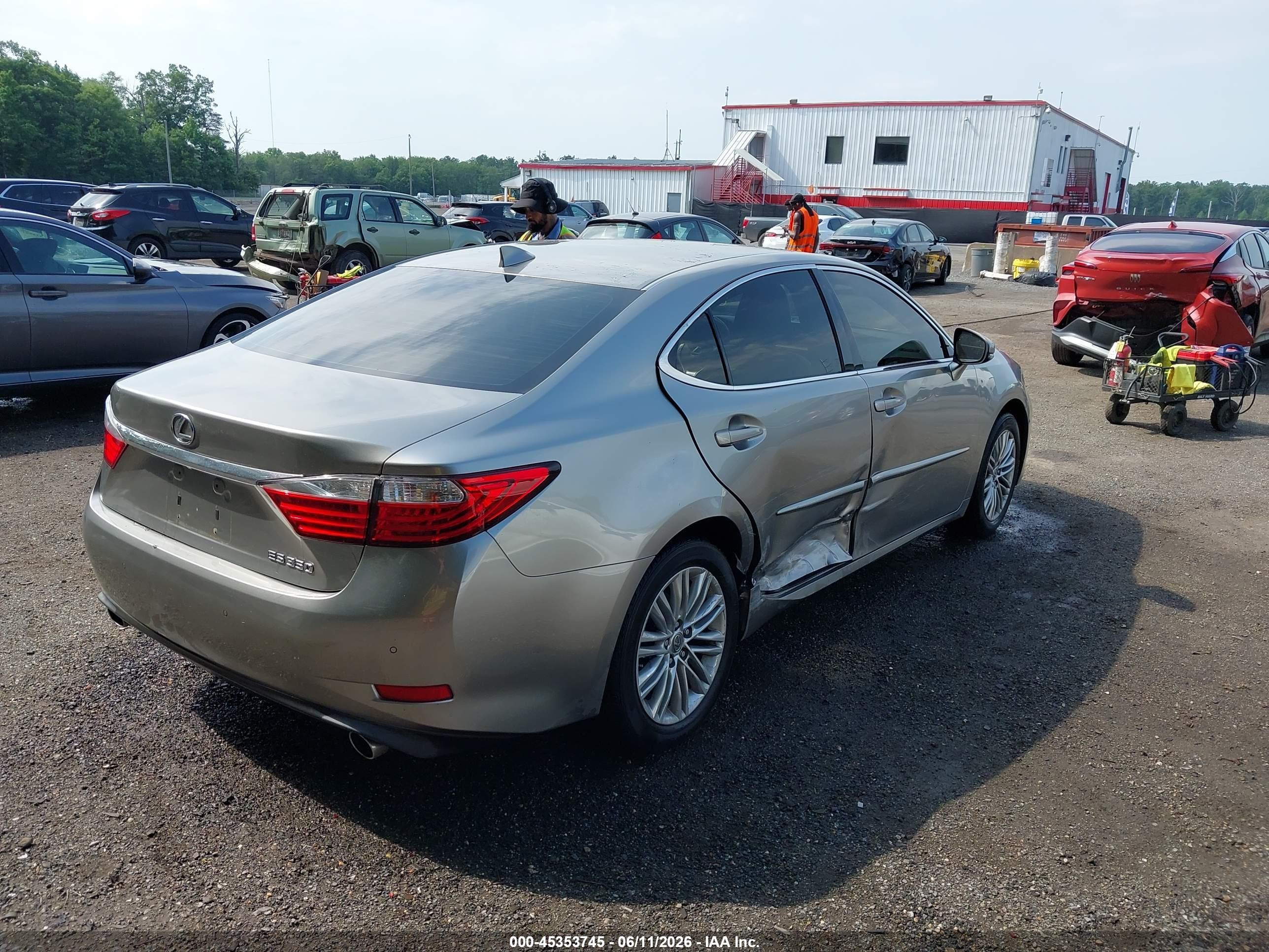 2015 Lexus Es 350   Gold vin: JTHBK1GG9F2165830