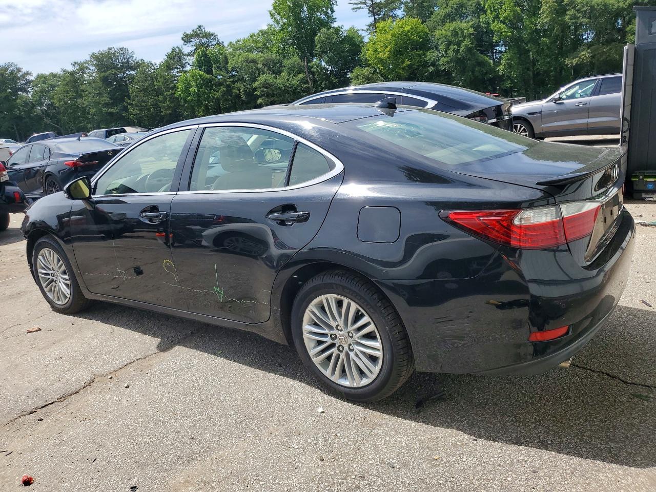 2015 Lexus Es 350 Black vin: JTHBK1GG9F2166816