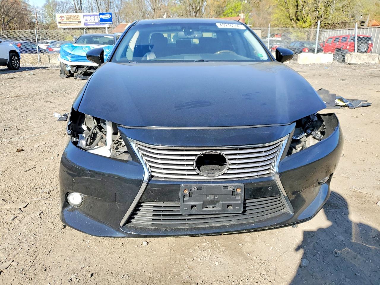 2015 Lexus Es 350 Base Black vin: JTHBK1GG9F2173166