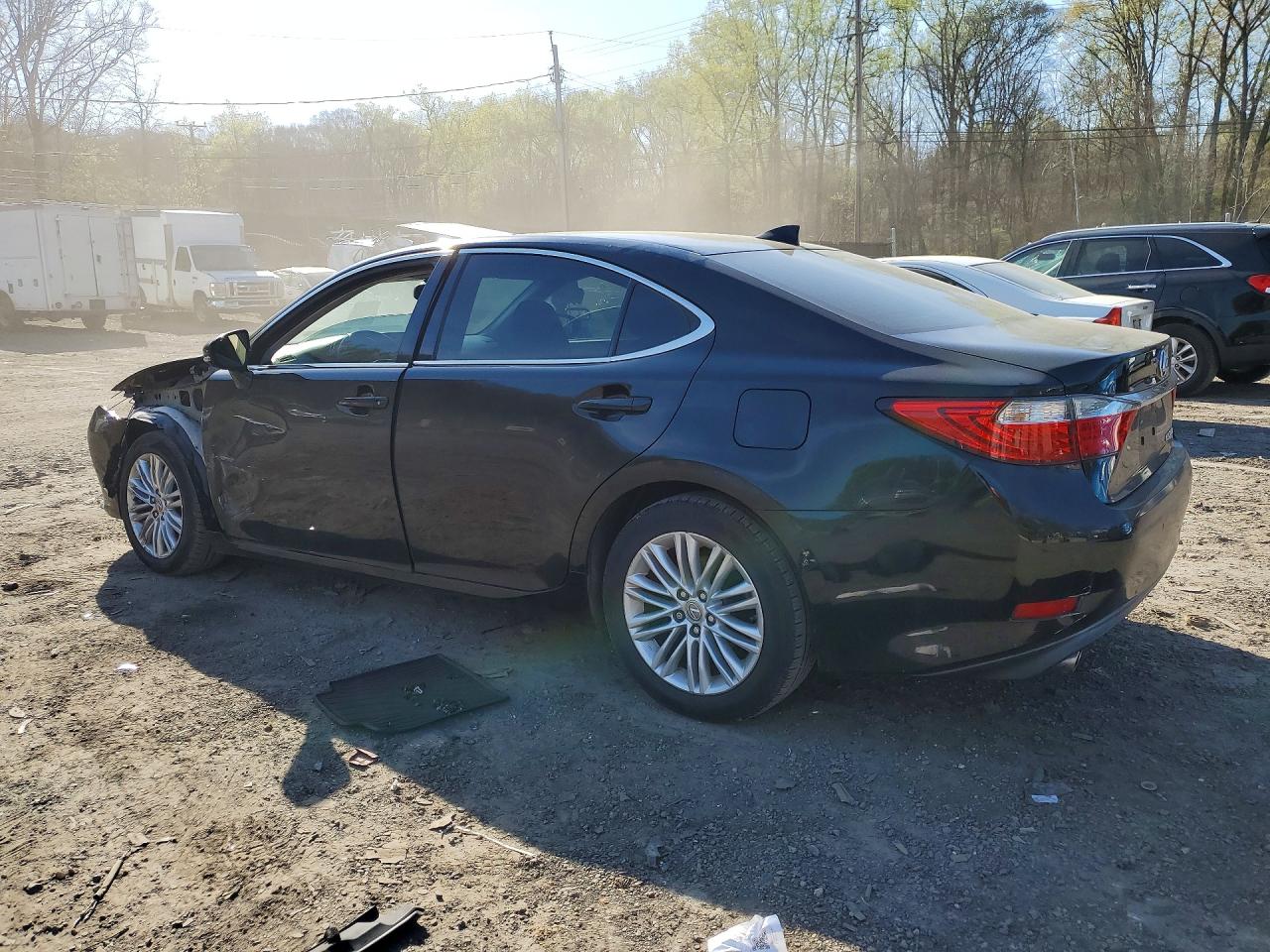 2015 Lexus Es 350 Base Black vin: JTHBK1GG9F2173166