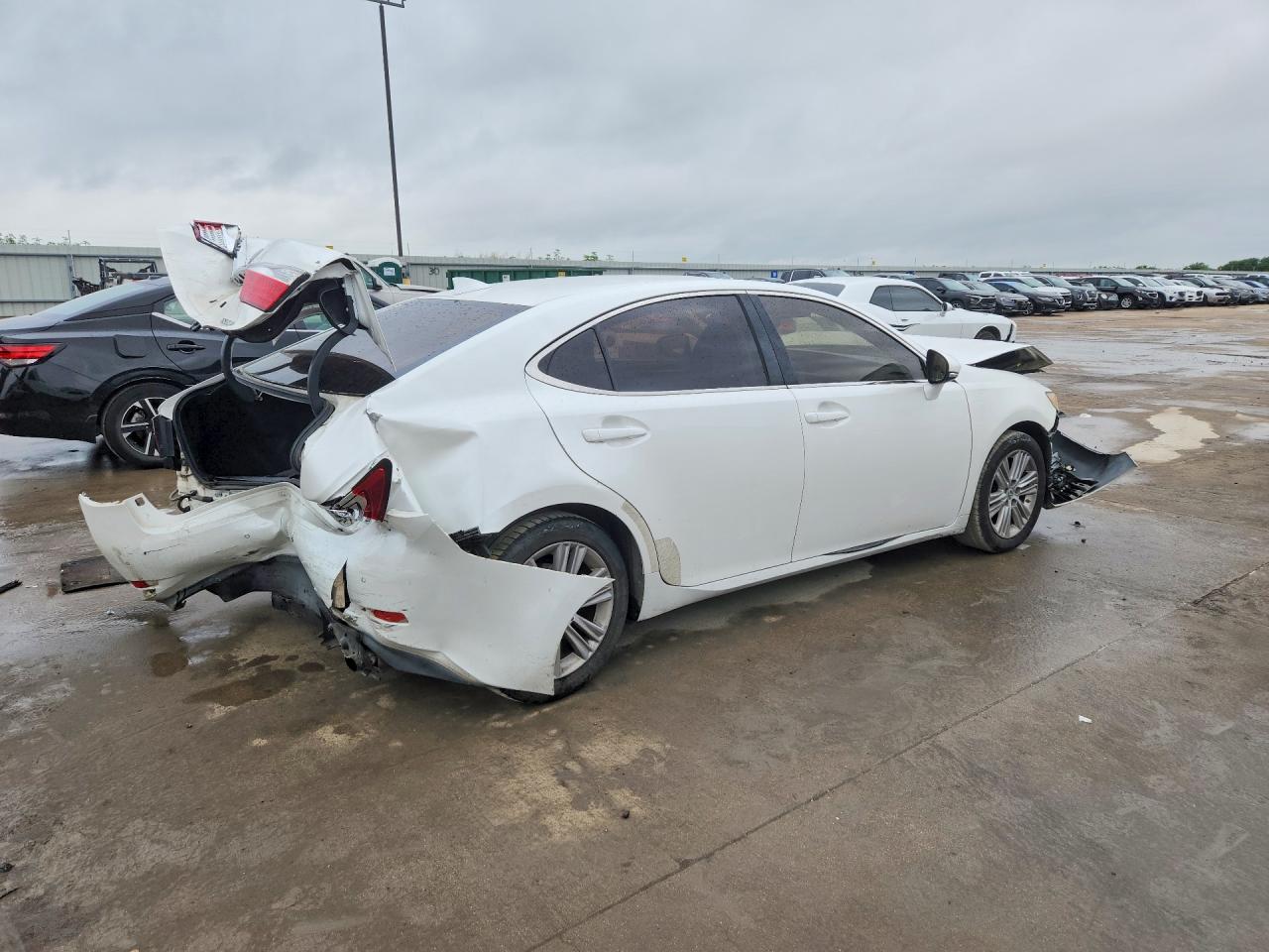 2015 Lexus Es 350 Белый vin: JTHBK1GG9F2173233