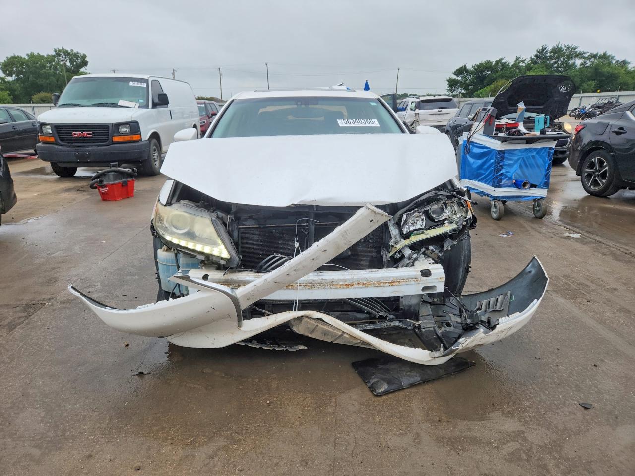 2015 Lexus Es 350 Белый vin: JTHBK1GG9F2173233