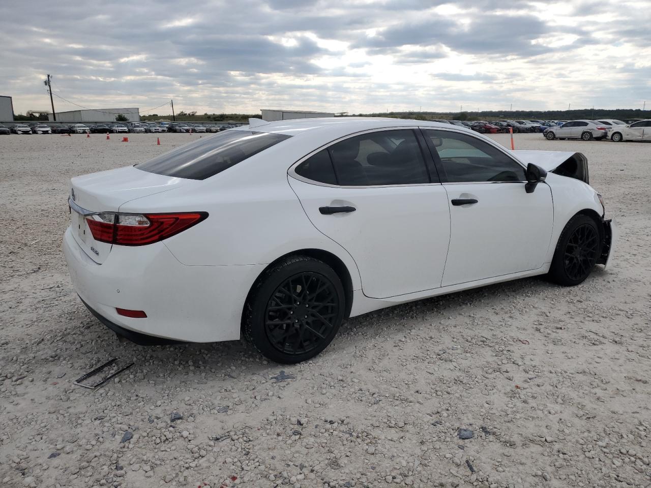 2015 Lexus Es 350 White vin: JTHBK1GG9F2175032