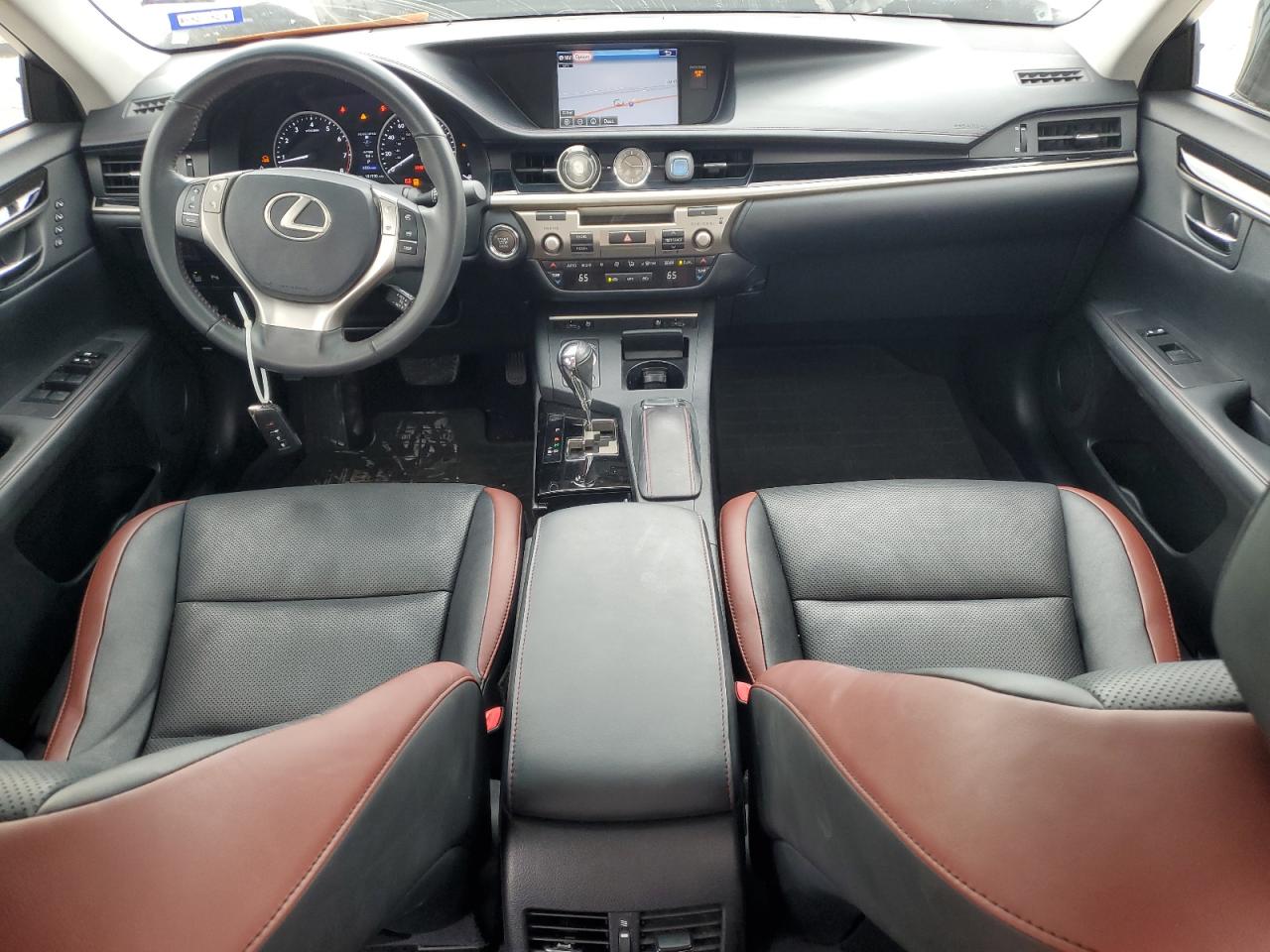 2015 Lexus Es 350 White vin: JTHBK1GG9F2175032