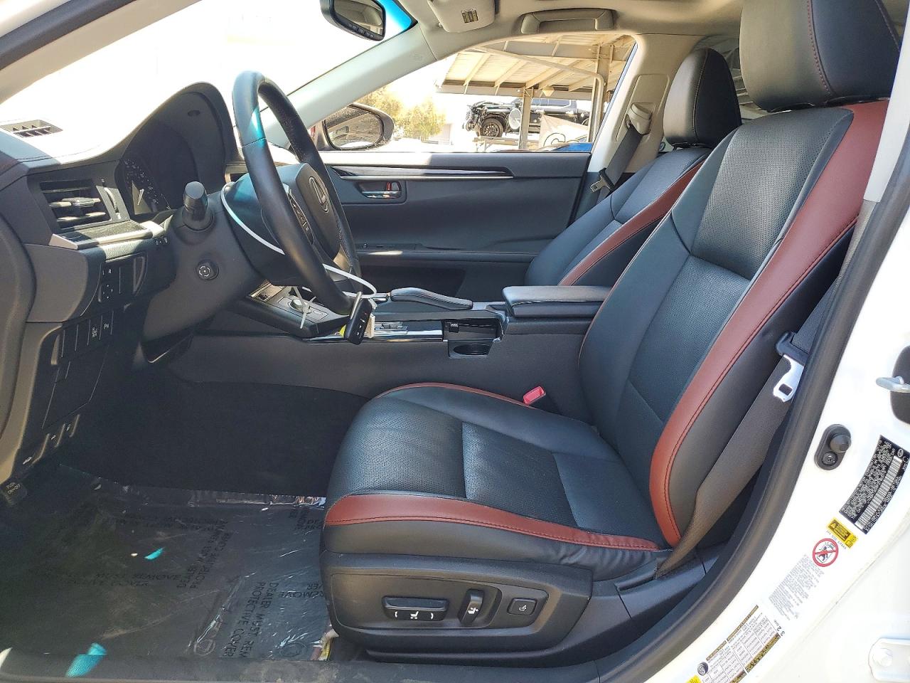 2015 Lexus Es 350 White vin: JTHBK1GG9F2180019