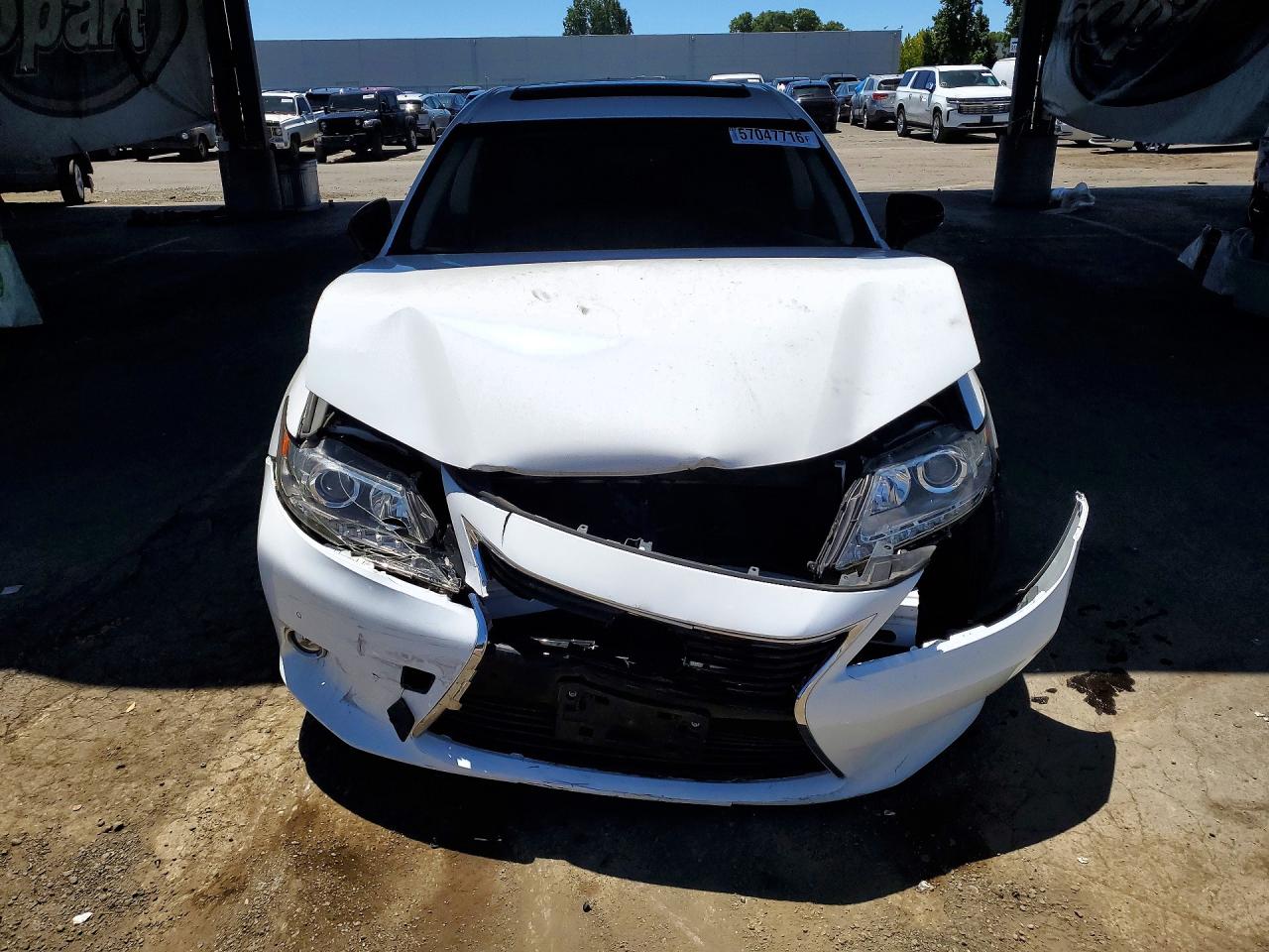 2015 Lexus Es 350 White vin: JTHBK1GG9F2180019
