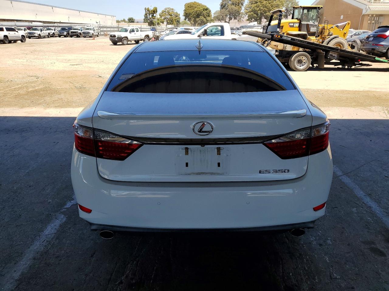 2015 Lexus Es 350 White vin: JTHBK1GG9F2180019