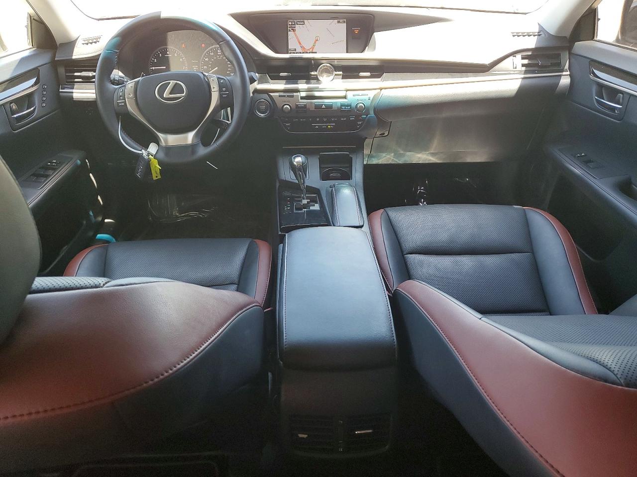 2015 Lexus Es 350 White vin: JTHBK1GG9F2180019