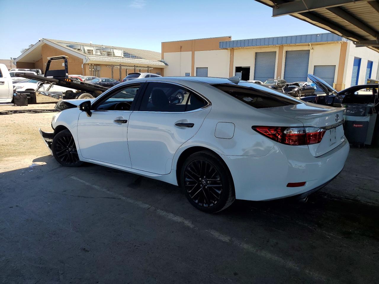 2015 Lexus Es 350 White vin: JTHBK1GG9F2180019