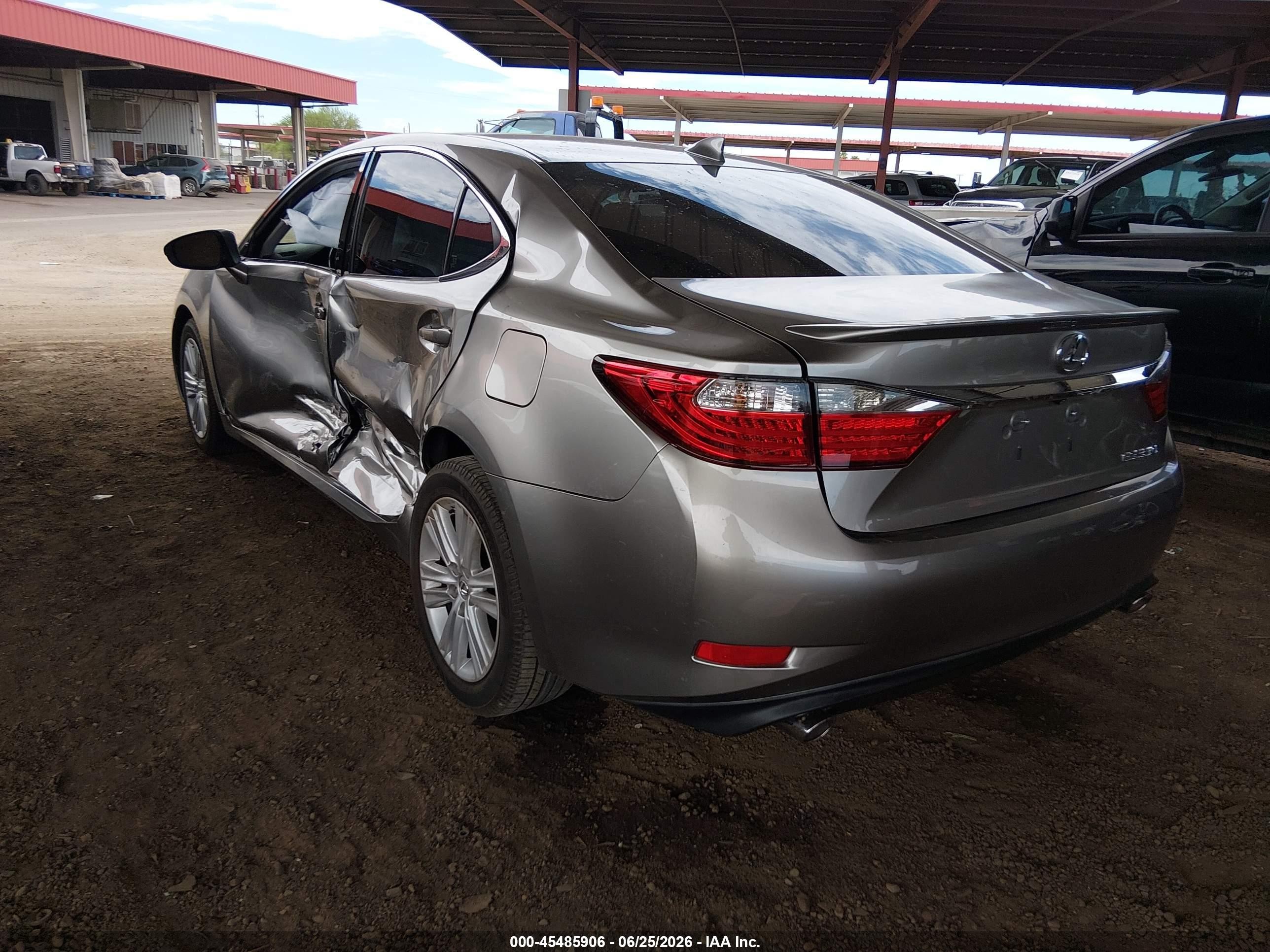 2015 Lexus Es 350   Gray vin: JTHBK1GG9F2186872
