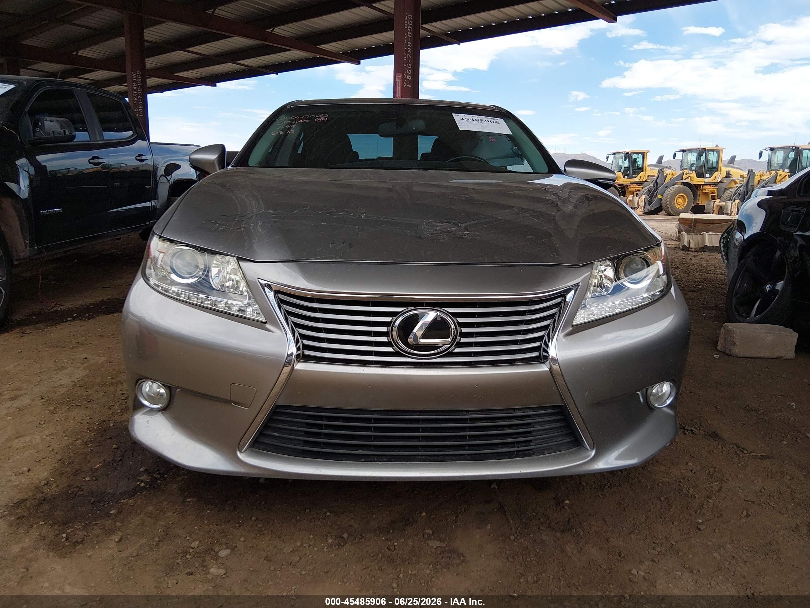 2015 Lexus Es 350   Gray vin: JTHBK1GG9F2186872