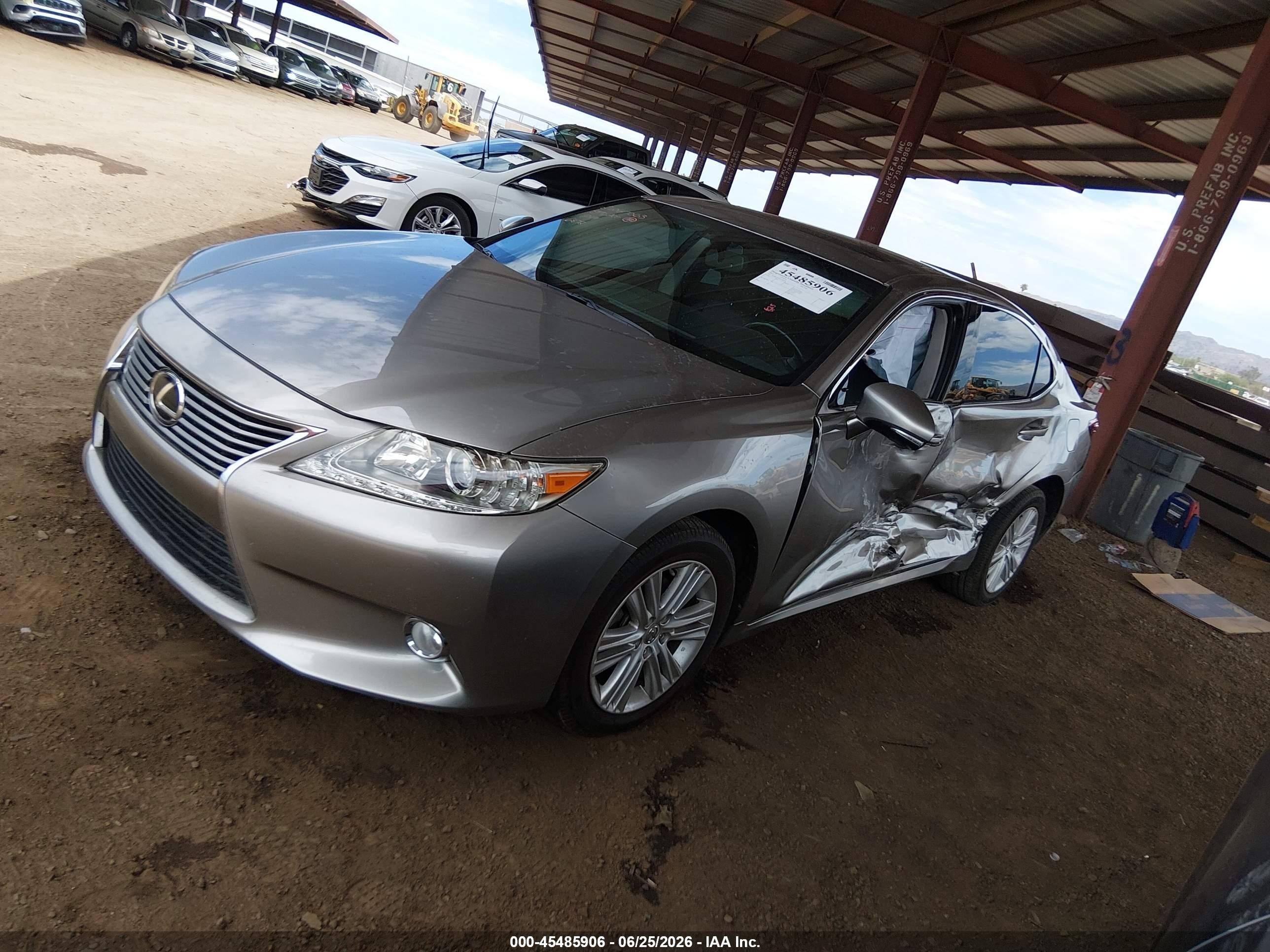 2015 Lexus Es 350   Gray vin: JTHBK1GG9F2186872