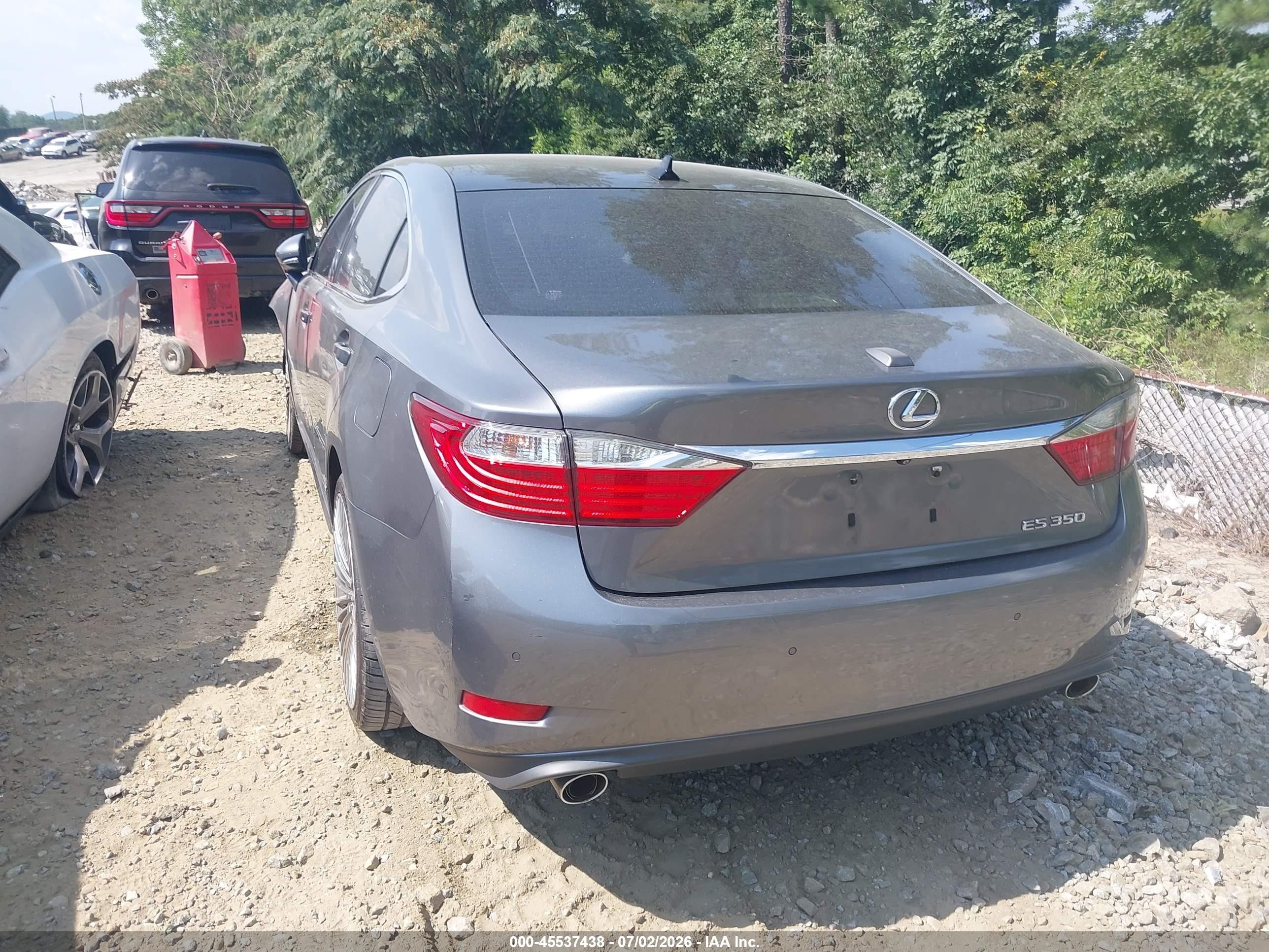 2015 Lexus Es 350   Gray vin: JTHBK1GG9F2190808