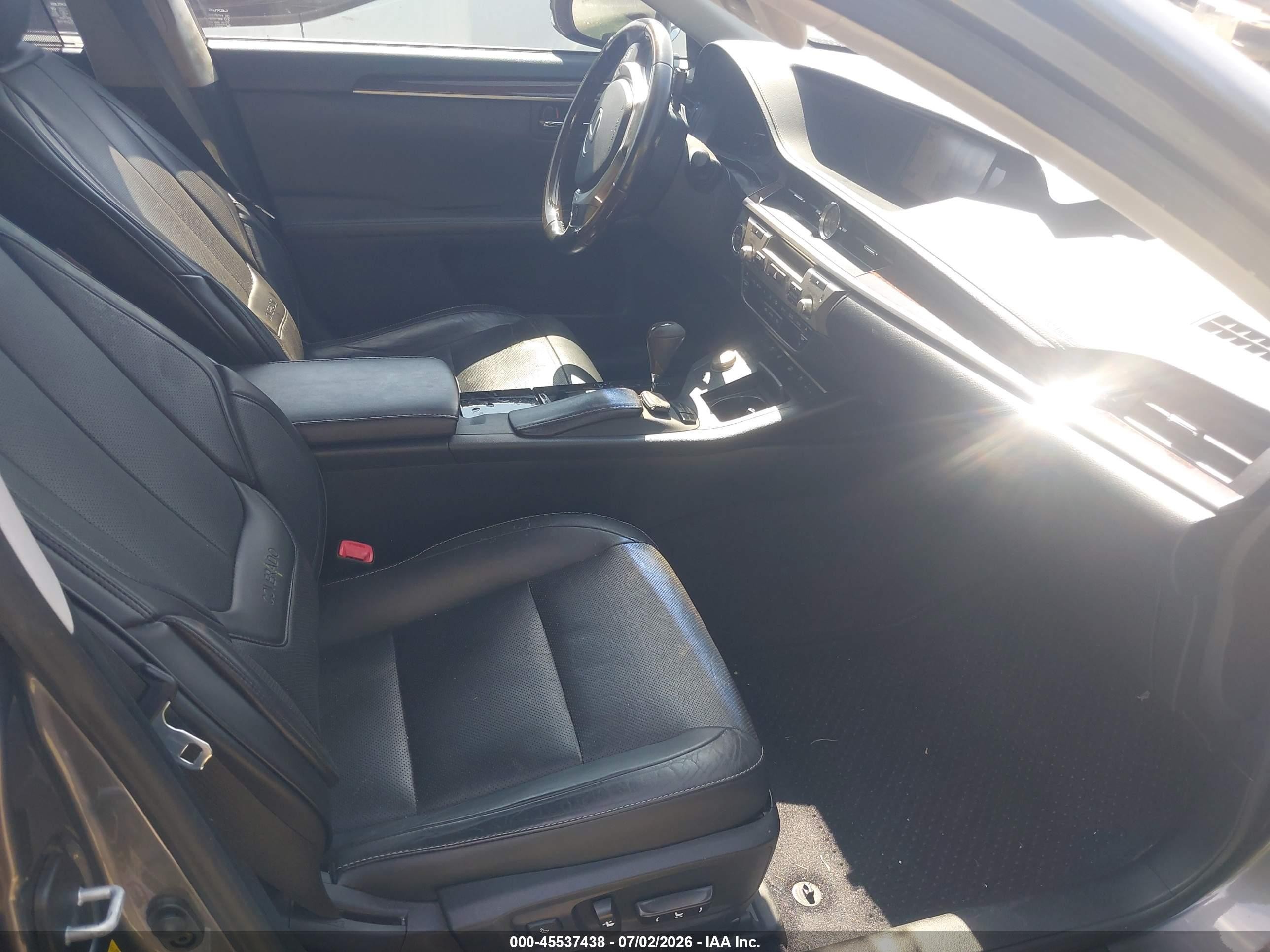 2015 Lexus Es 350   Gray vin: JTHBK1GG9F2190808