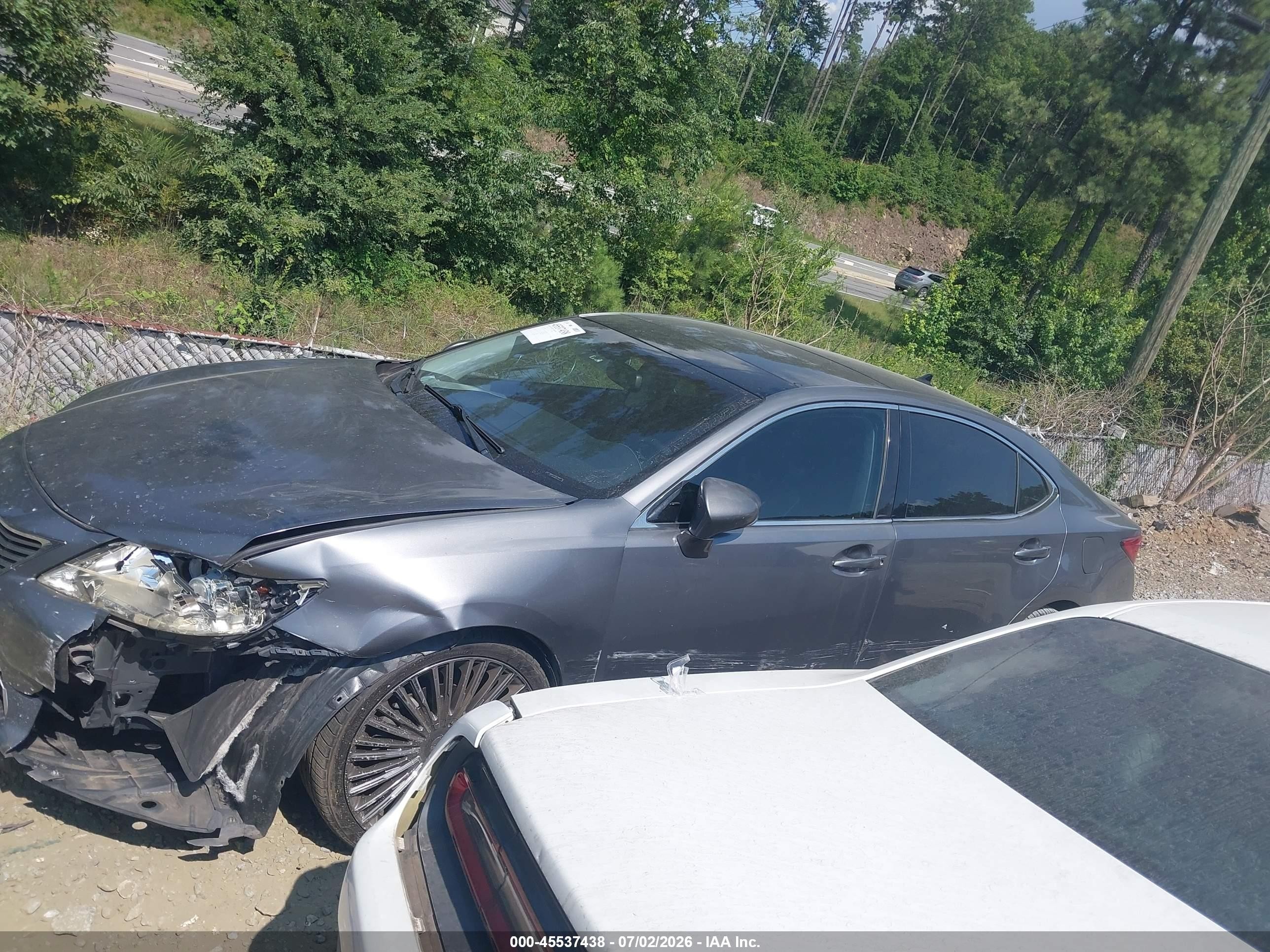 2015 Lexus Es 350   Gray vin: JTHBK1GG9F2190808