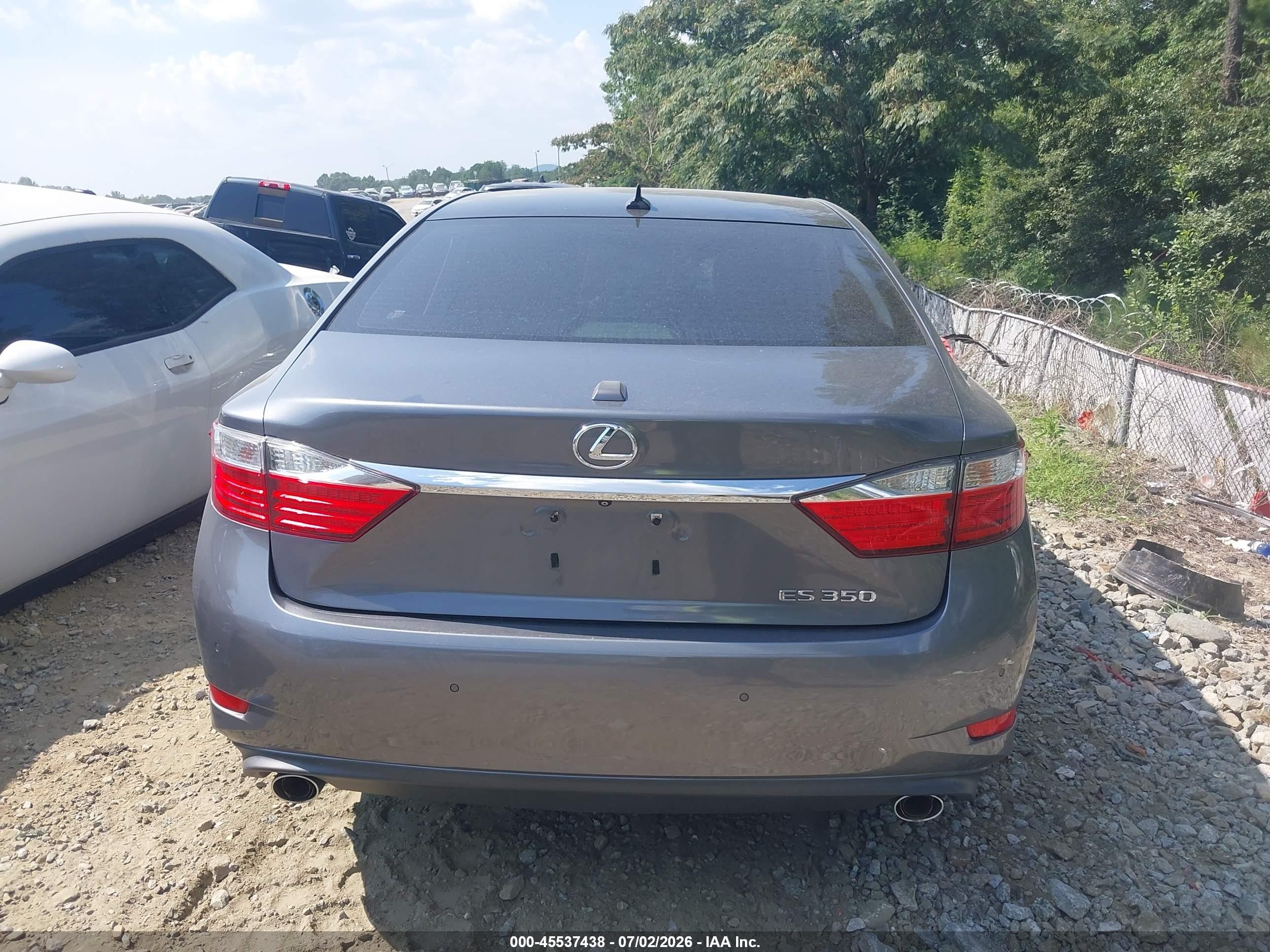 2015 Lexus Es 350   Gray vin: JTHBK1GG9F2190808